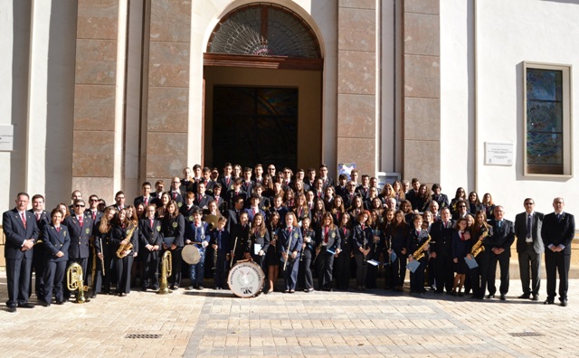 El Patronato Musical Aguileño celebra la festividad de Santa Cecilia