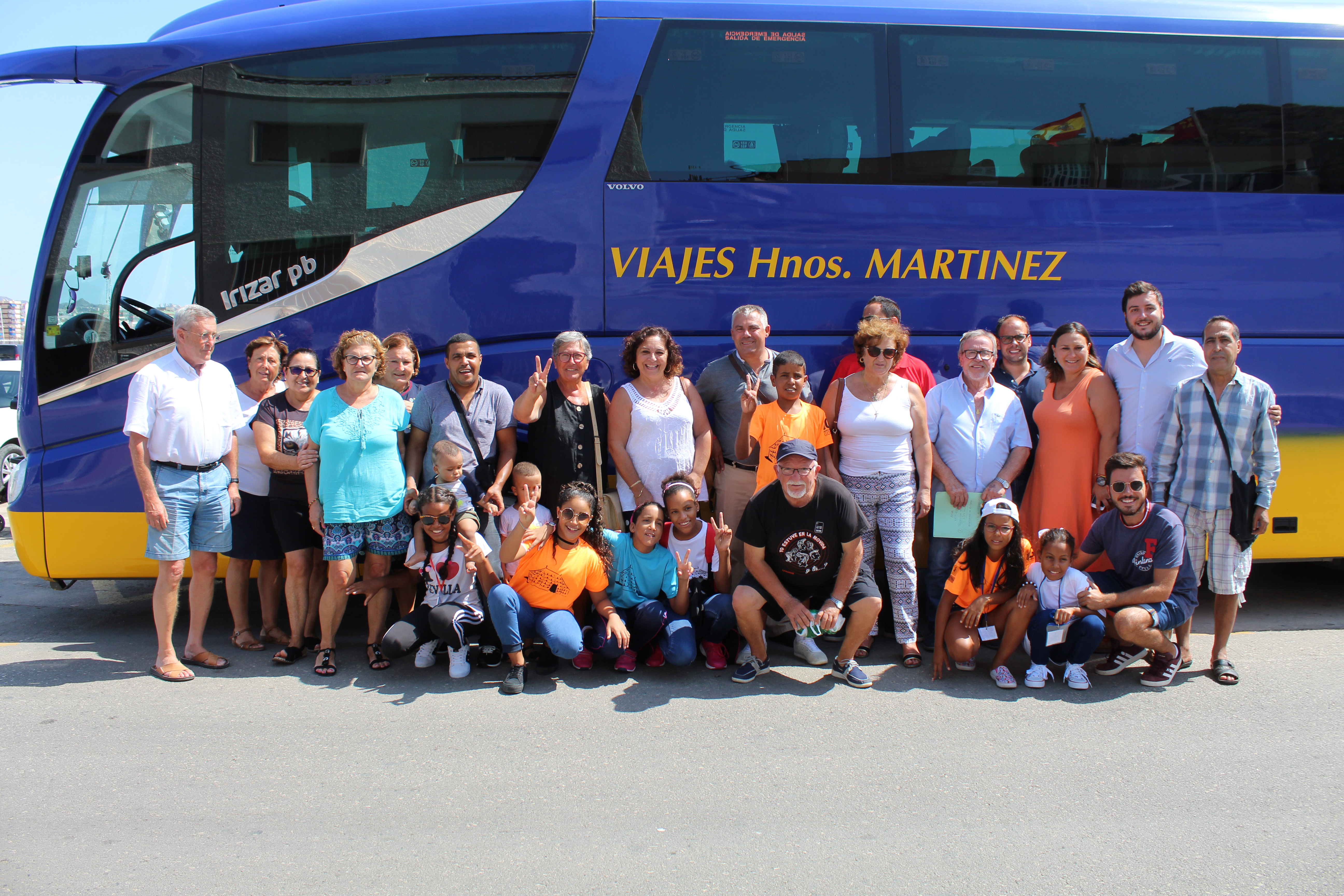 Los niños y niñas del programa Vacaciones en Paz se despiden de Águilas