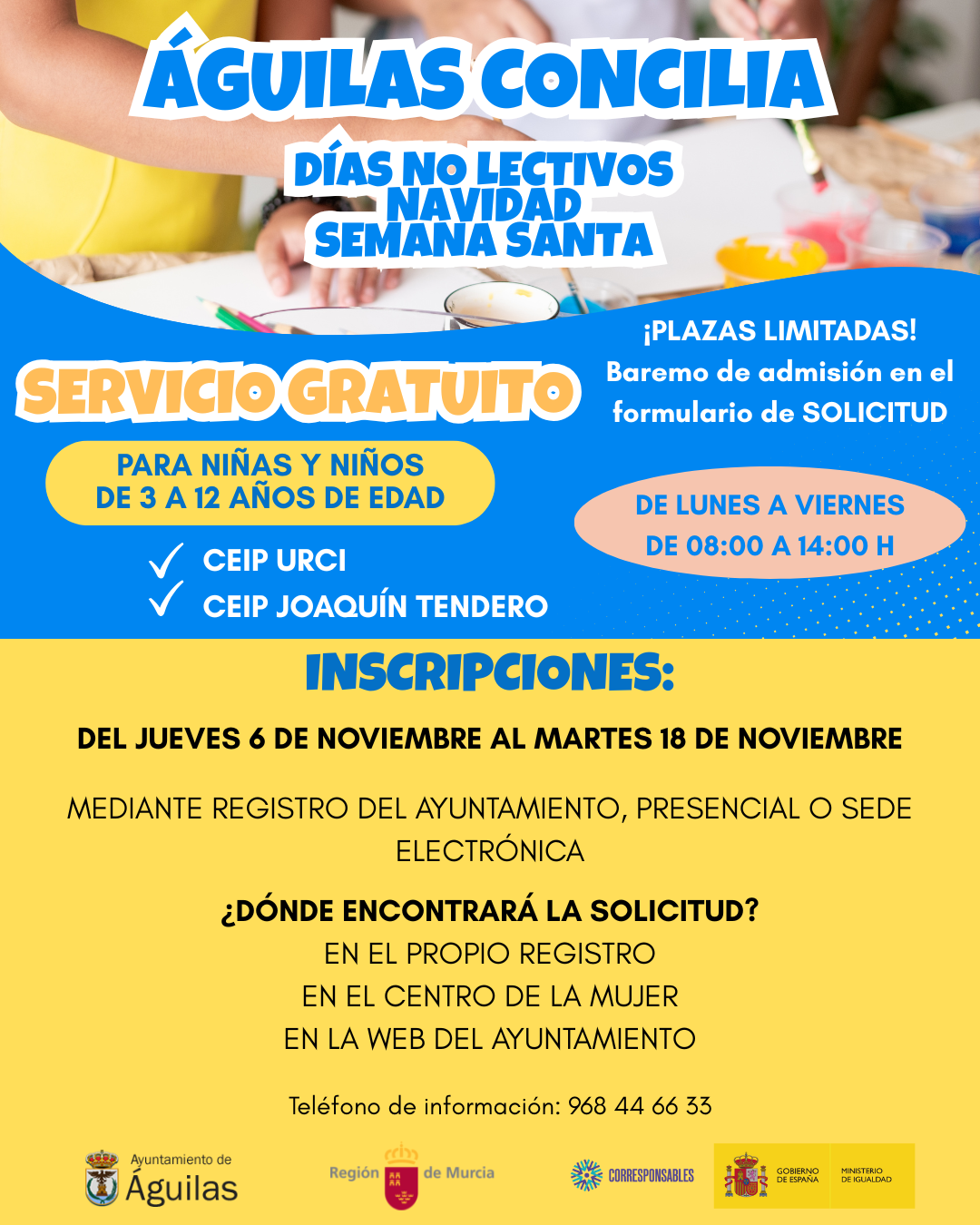 INFORMACIÓN ESCUELA DÍAS NO LECTIVOS PLAN CORREPSONSABLE
