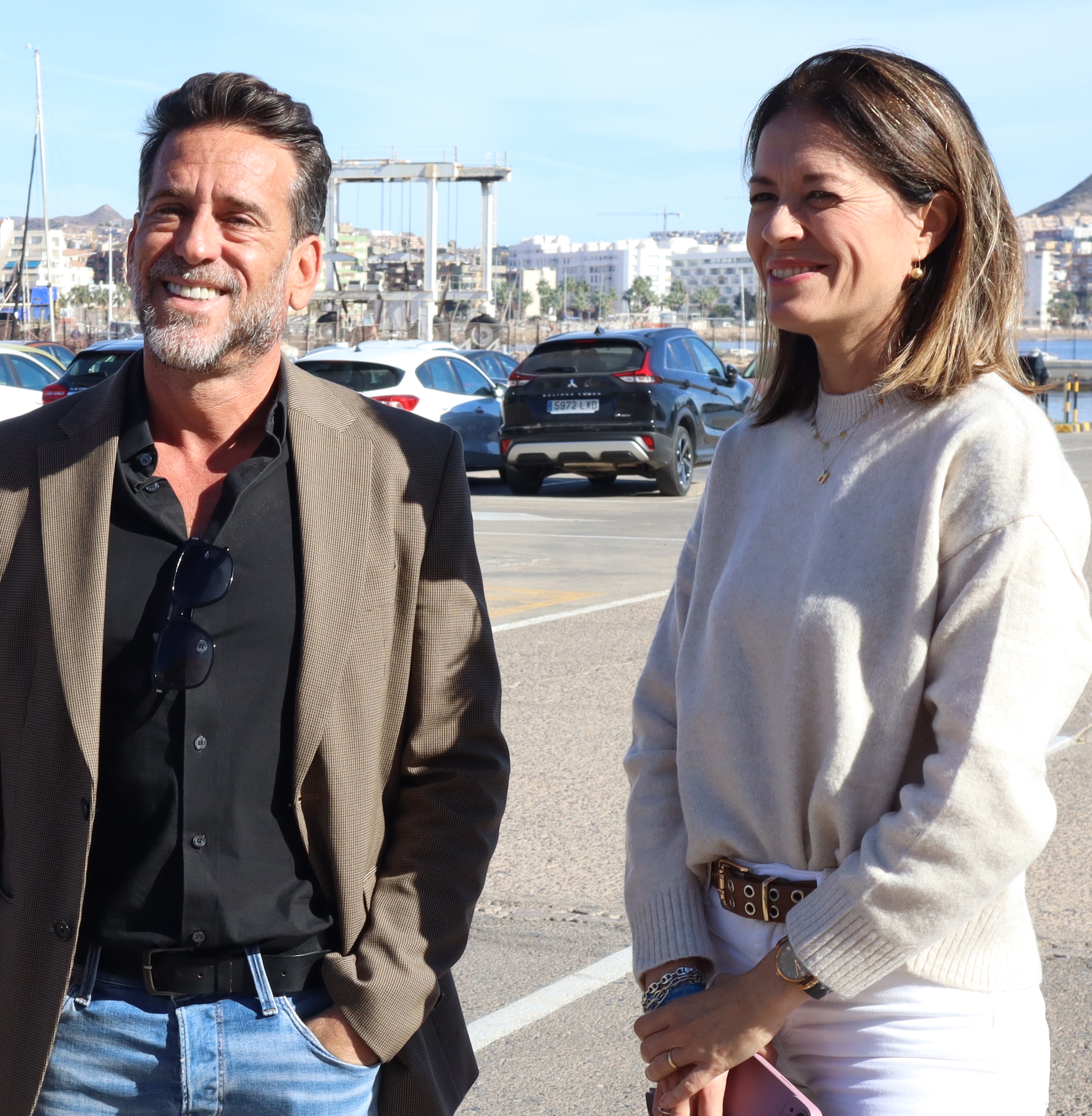 La alcaldesa de Águilas reitera al director general de Puertos la necesidad de llevar a cabo una remodelación integral del Puerto Pesquero de Águilas