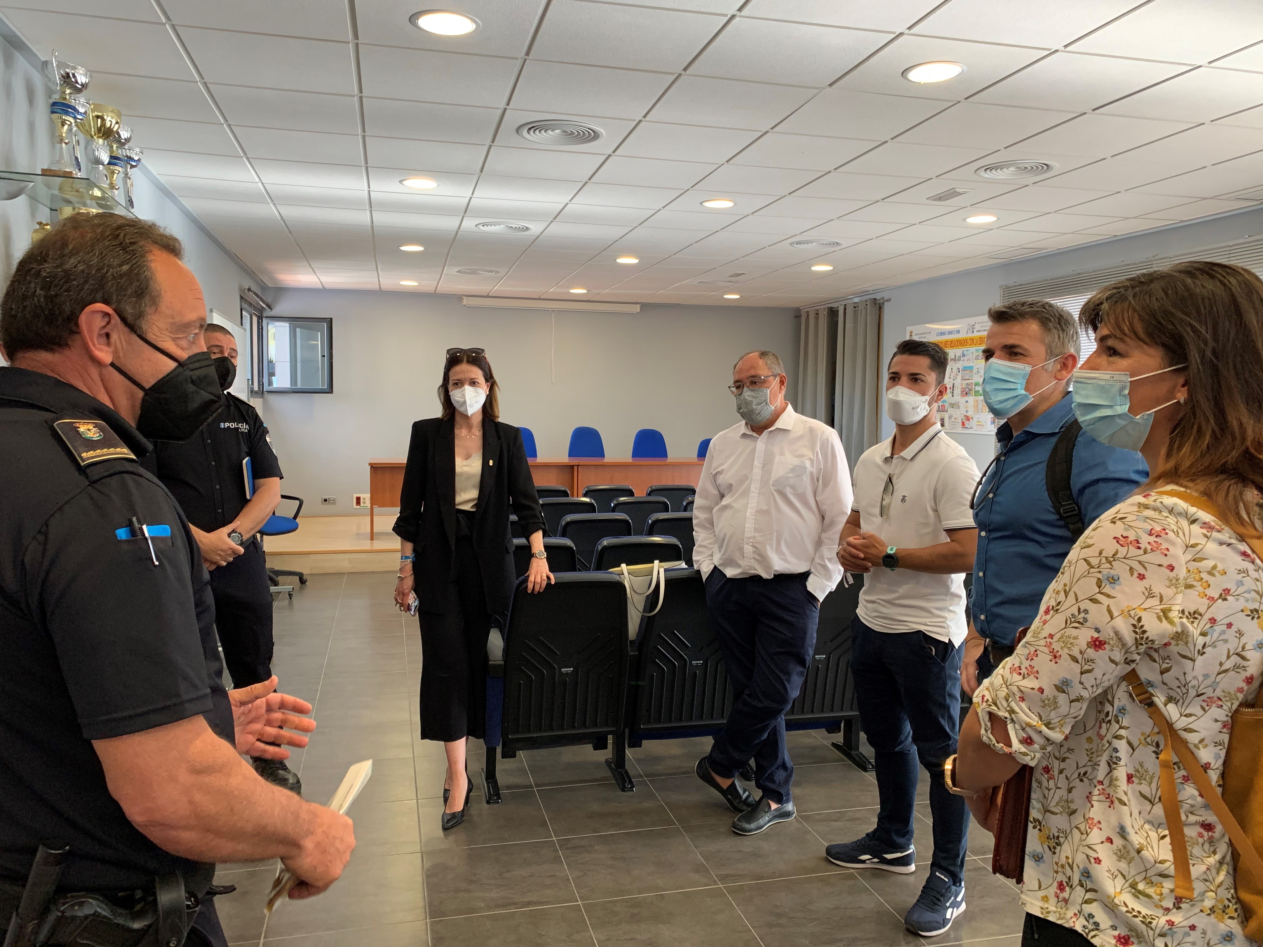 Los mandos de Policía Local reciben la formación informática para poder hacer uso del programa VIOGEN