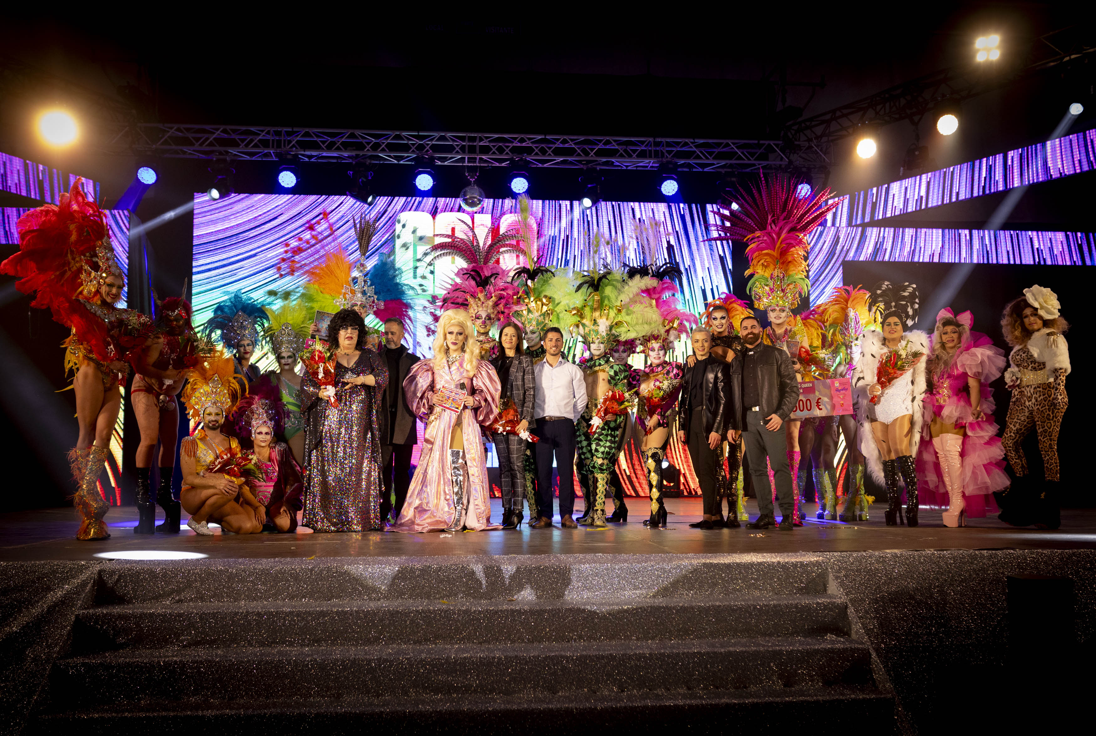 Drag Perseida se convierte en la ganadora de la XX Gala Drag Carnaval de Águilas