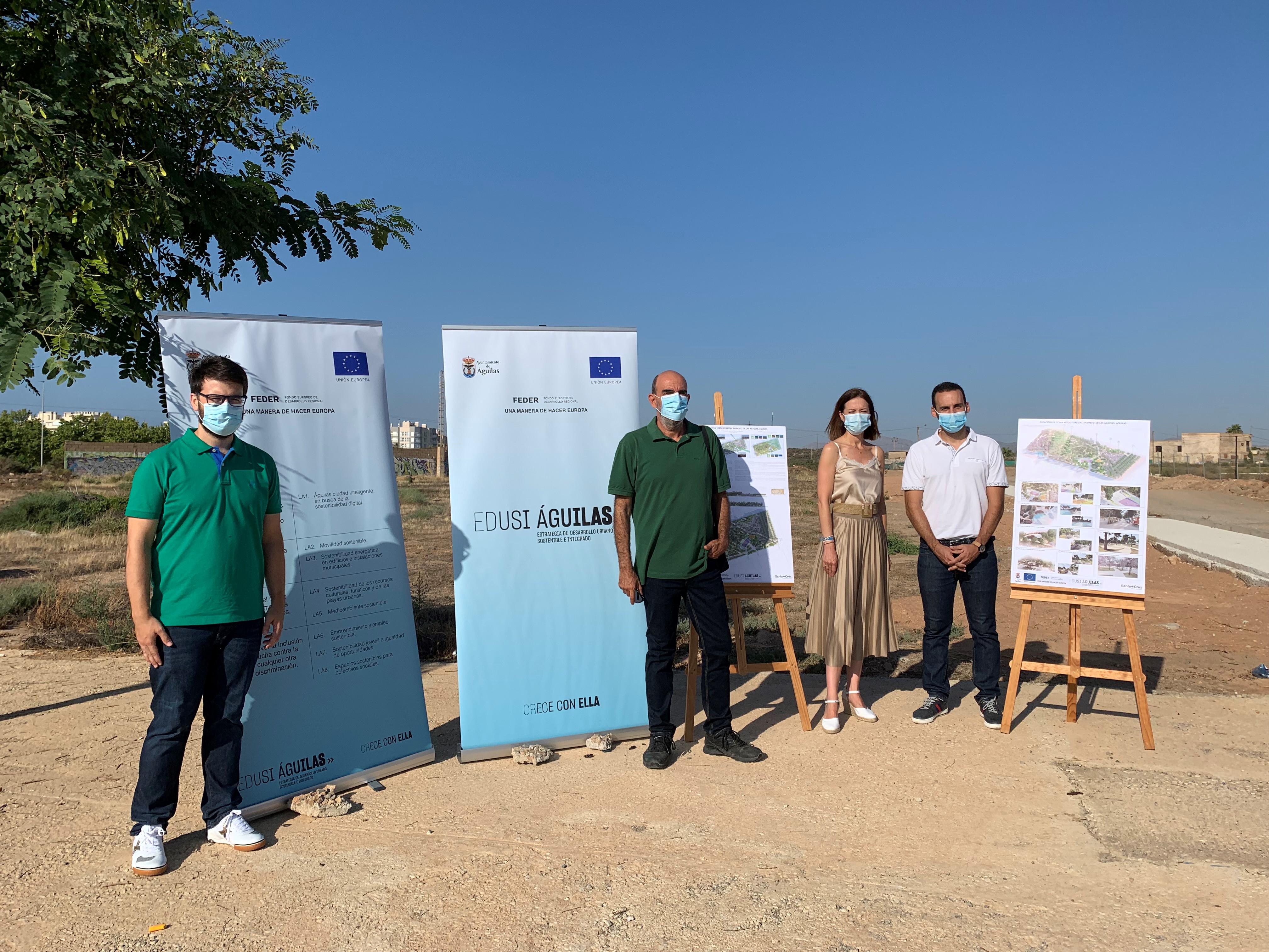 Águilas contará con una gran Zona Verde Forestal junto al Paseo de las Acacias