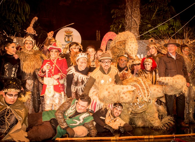 Ginés Parra representó a la Mussona inspirada en un alacrán  