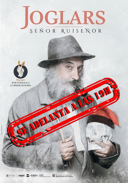 La obra de teatro "Señor Ruiseñor" se adelanta a las 19h