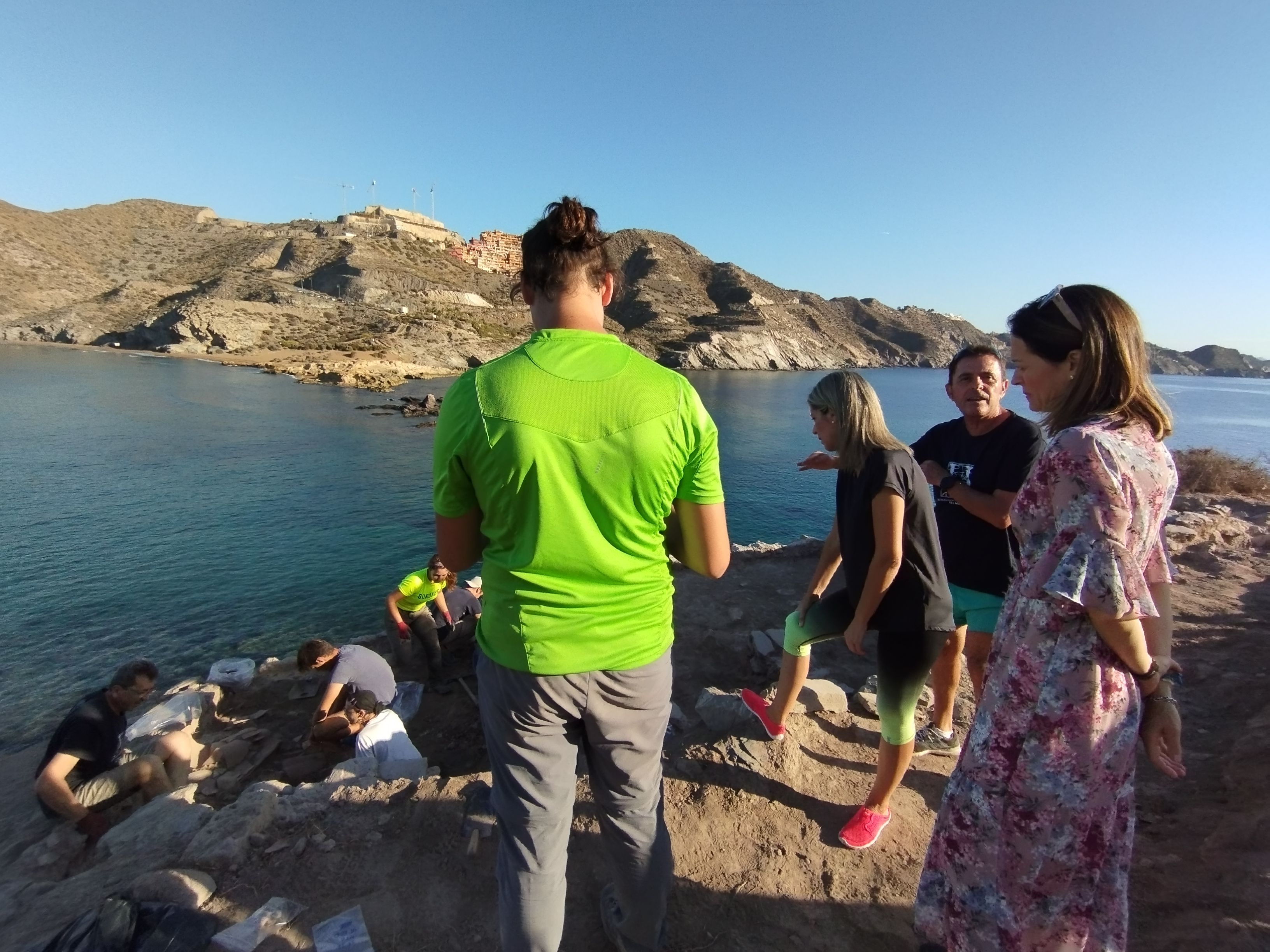 Descubren en la Isla del Fraile una pileta romana para hacer salazones de más de 14.000 litros de capacidad