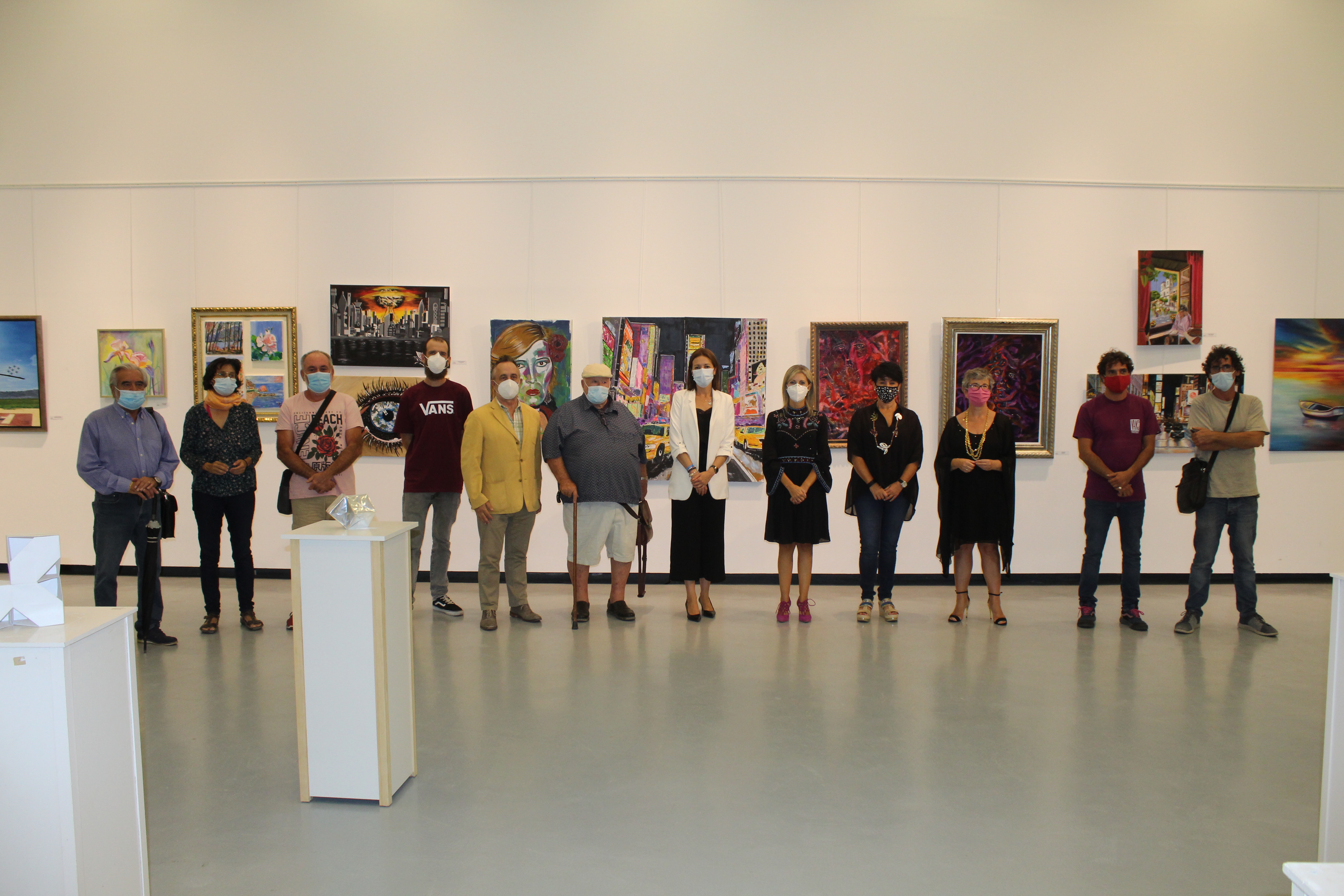 El XIII Salón de otoño abre sus puertas con un estricto protocolo sanitario