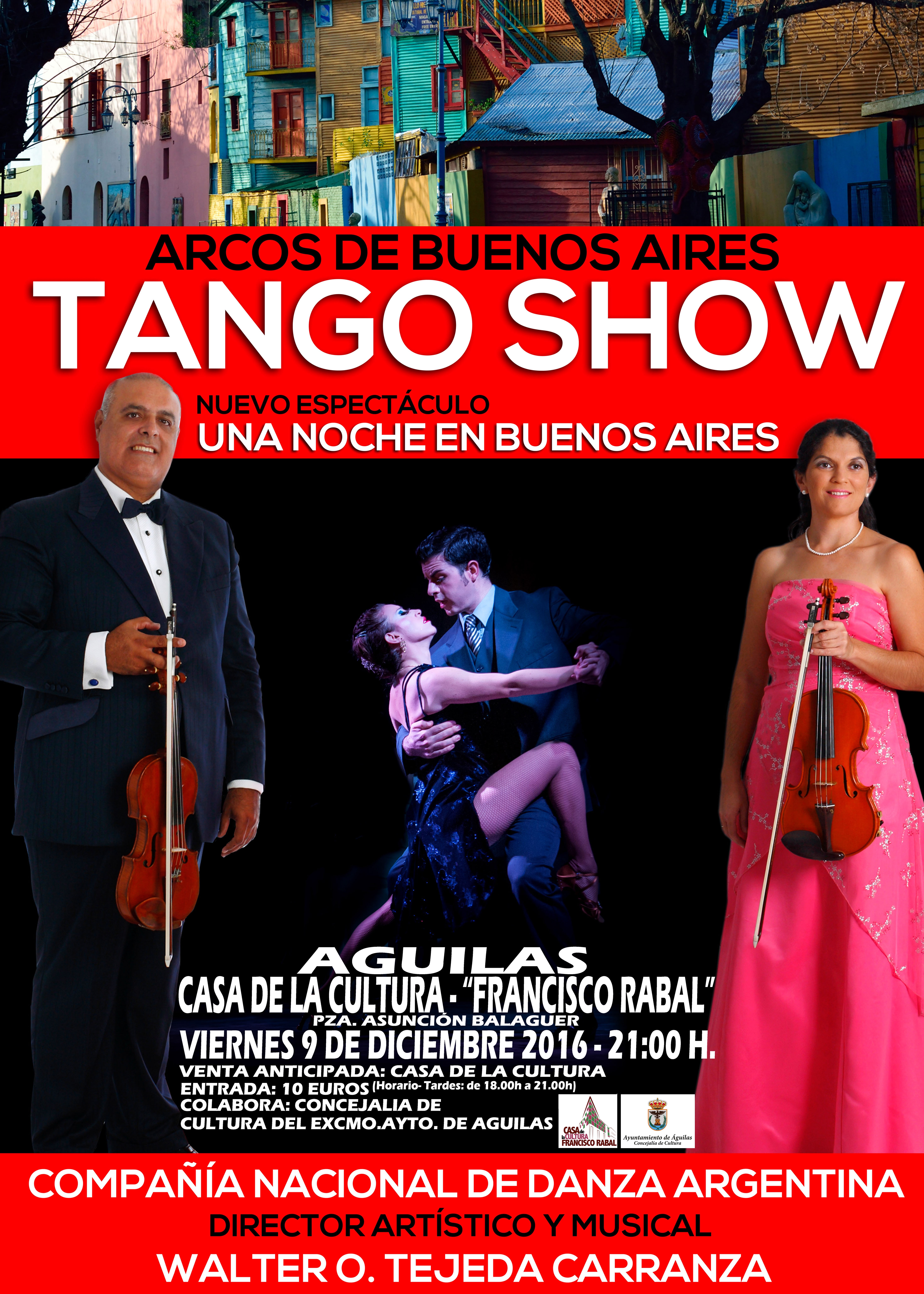 Toda la sensualidad del tango en el espectáculo Una noche en Buenos Aires