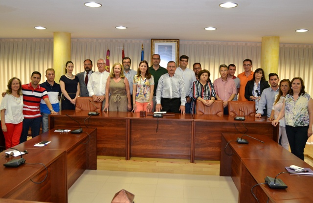 Último pleno municipal de la legislatura 2011/15 en Águilas