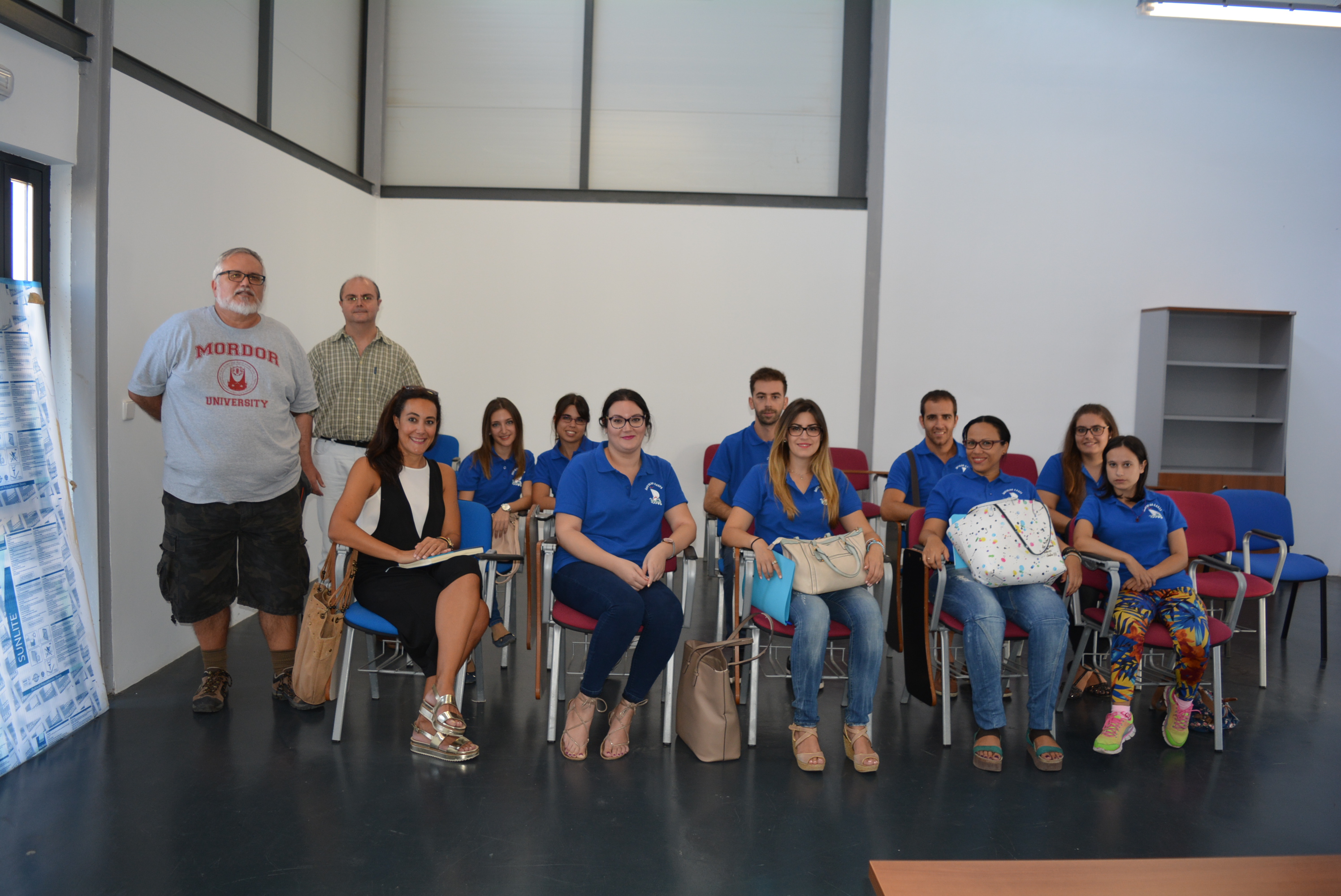 Los miembros de la Lanzadera de Empleo visitan el Vivero de Empresas