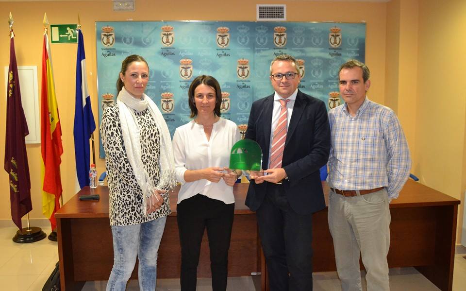 Águilas recibe un galardón a la sostenibilidad