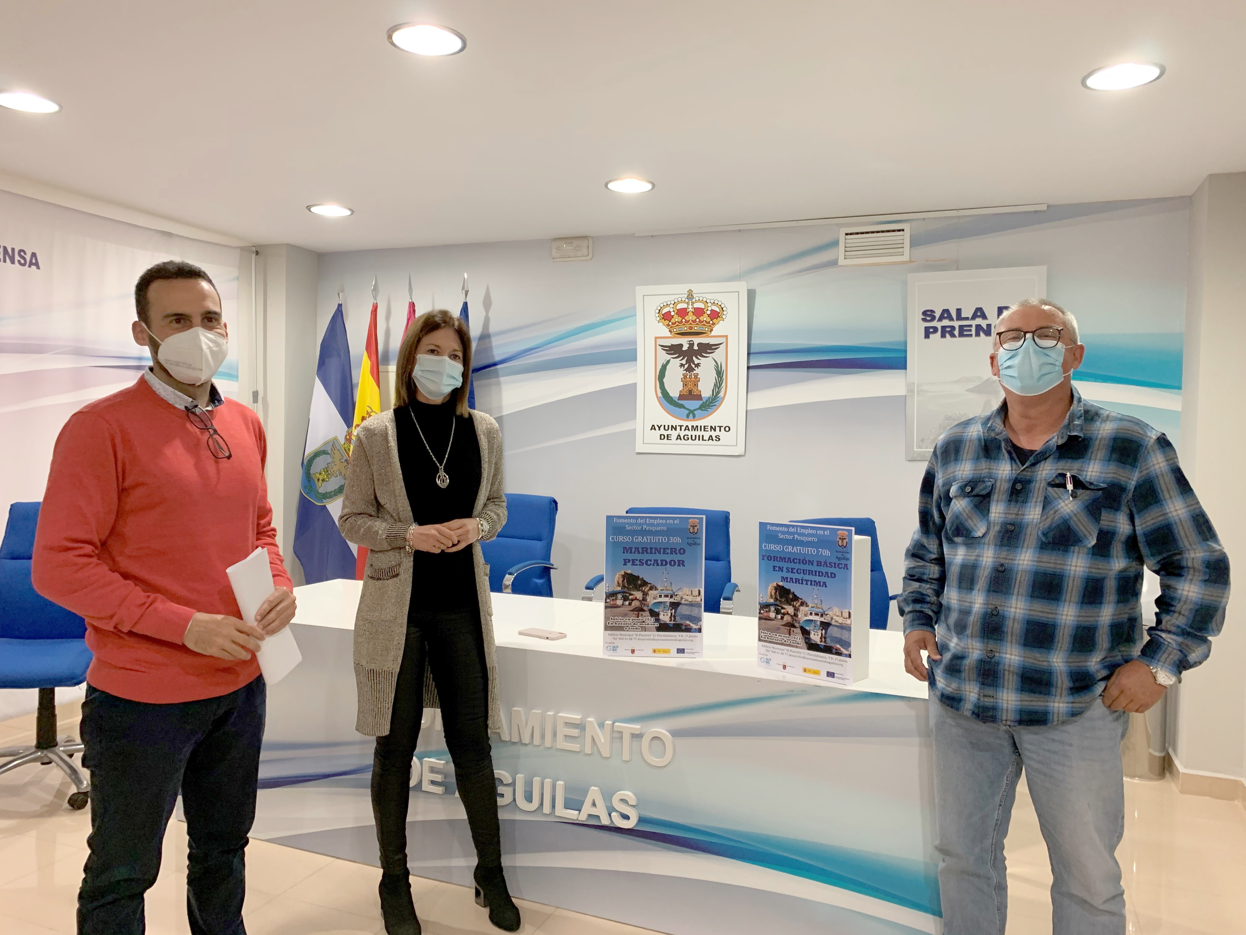 El Ayuntamiento presenta la II Edición de Cursos para el Fomento del Sector Pesquero de Águilas
