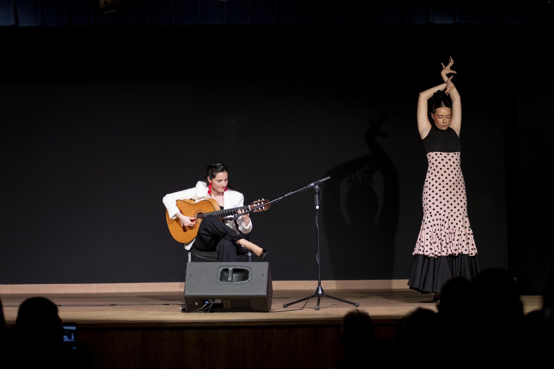 Teresa Jiménez rinde homenaje a Paco Rabal con un multitudinario concierto de guitarra flamenca