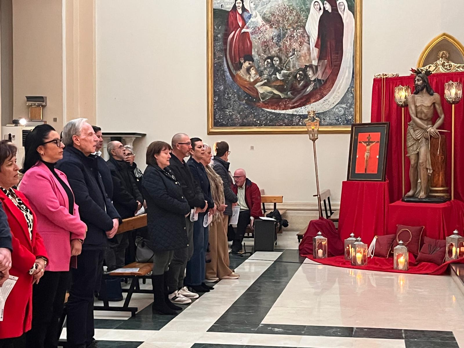 El Paso Encarnado celebra su tradicional misa de Cuaresma