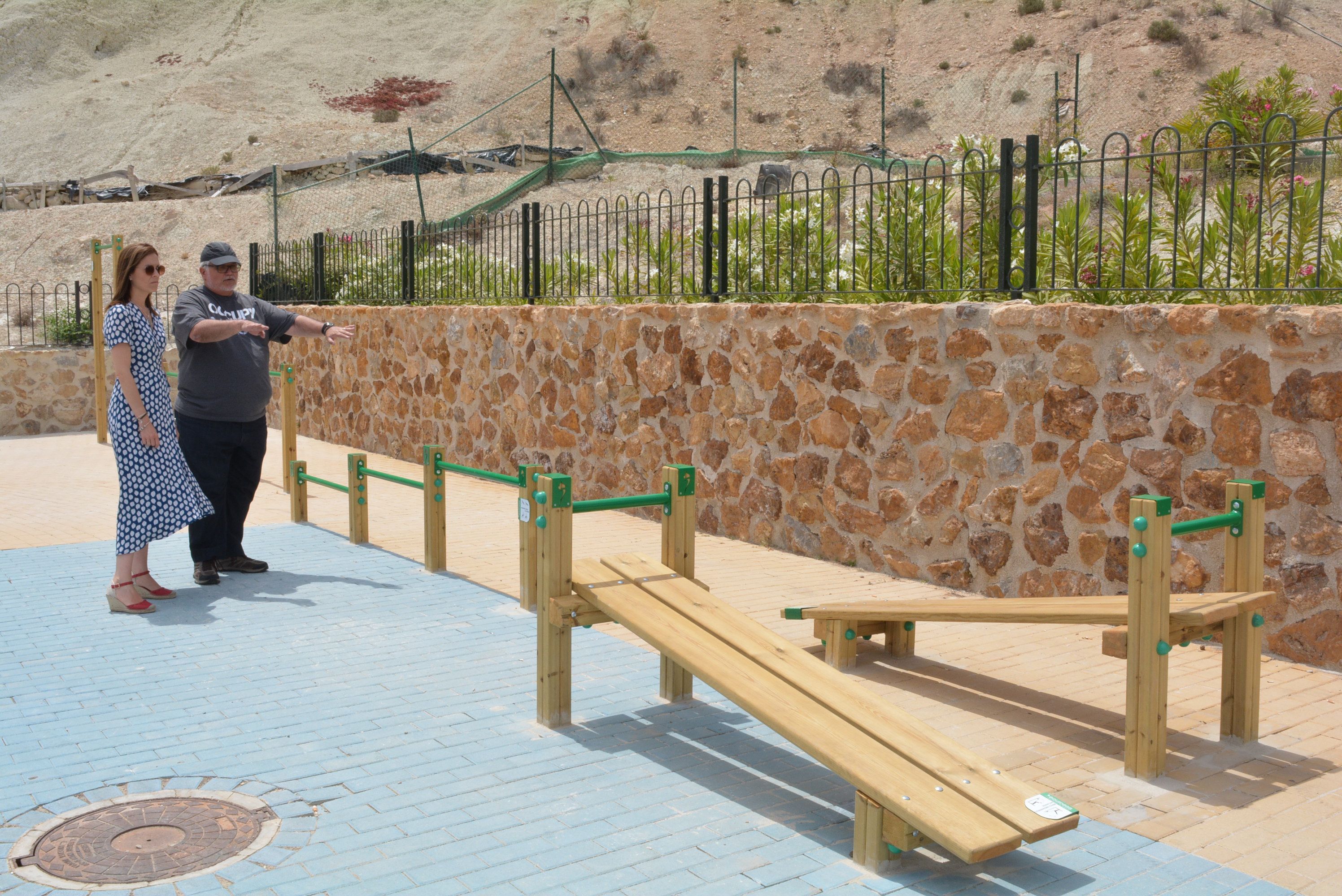 Águilas inaugura un itinerario saludable en la bahía de Levante 