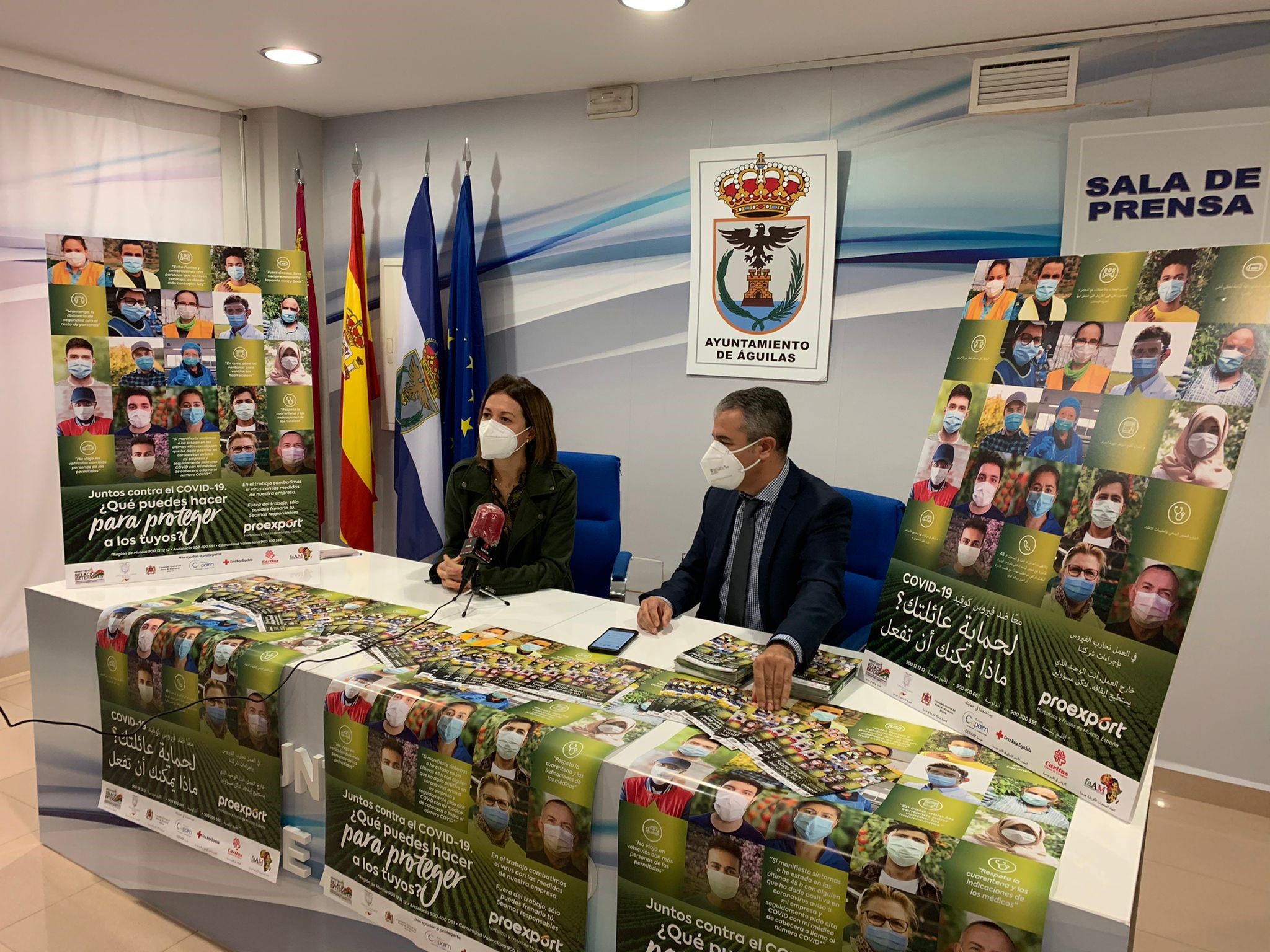 Proexport presenta a las empresas agrícolas aguileñas la Campaña “Juntos contra el COVID 19”