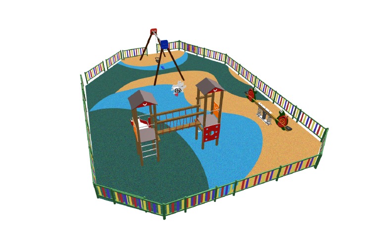 El edil de Zonas Verdes anuncia la remodelación de la zona infantil ubicada en la plaza Miguel Ángel Blaya