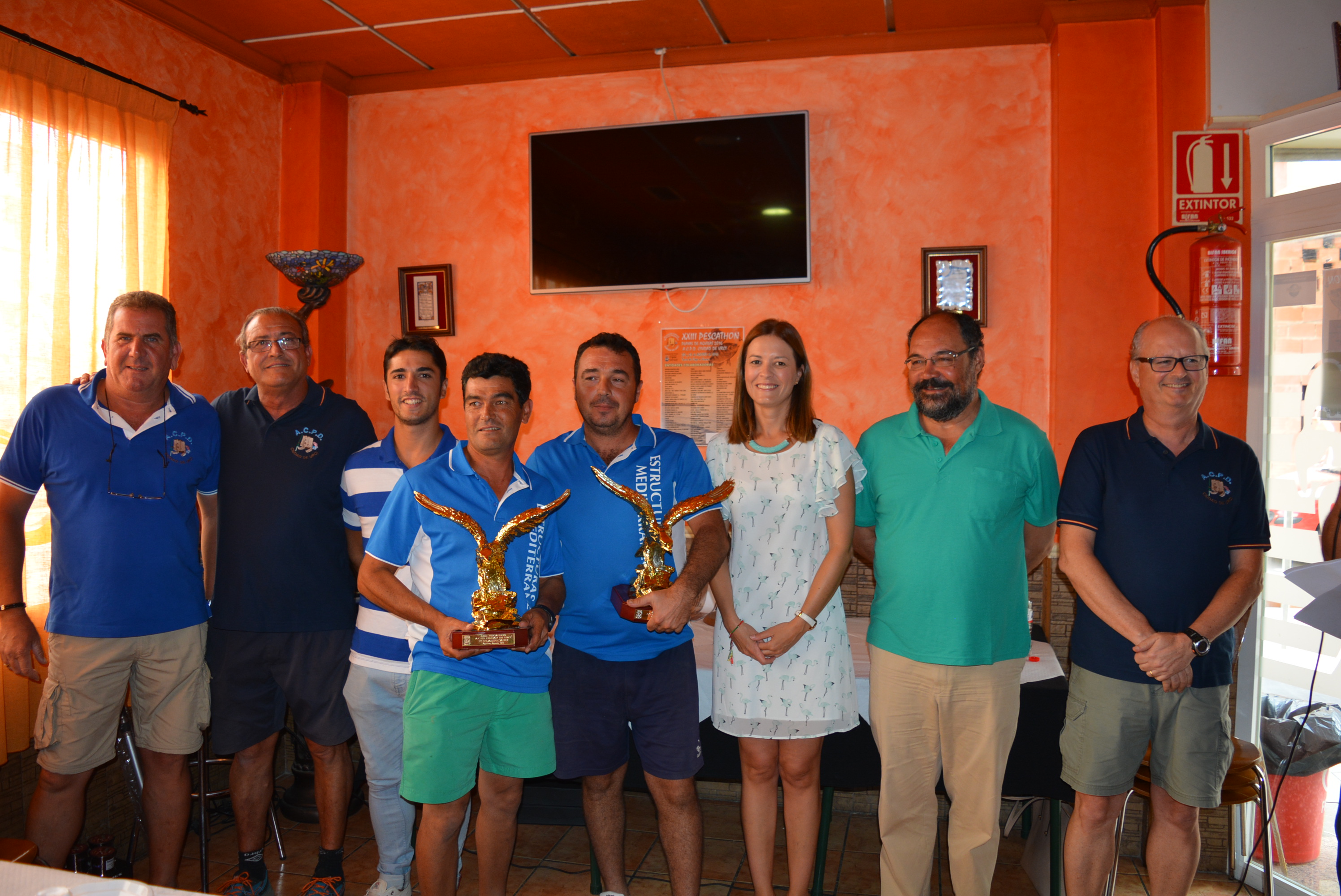 Los aguileños Jesús Paredes y Jesús Sáez, campeones del XXIII Pescathon Playas de Águilas