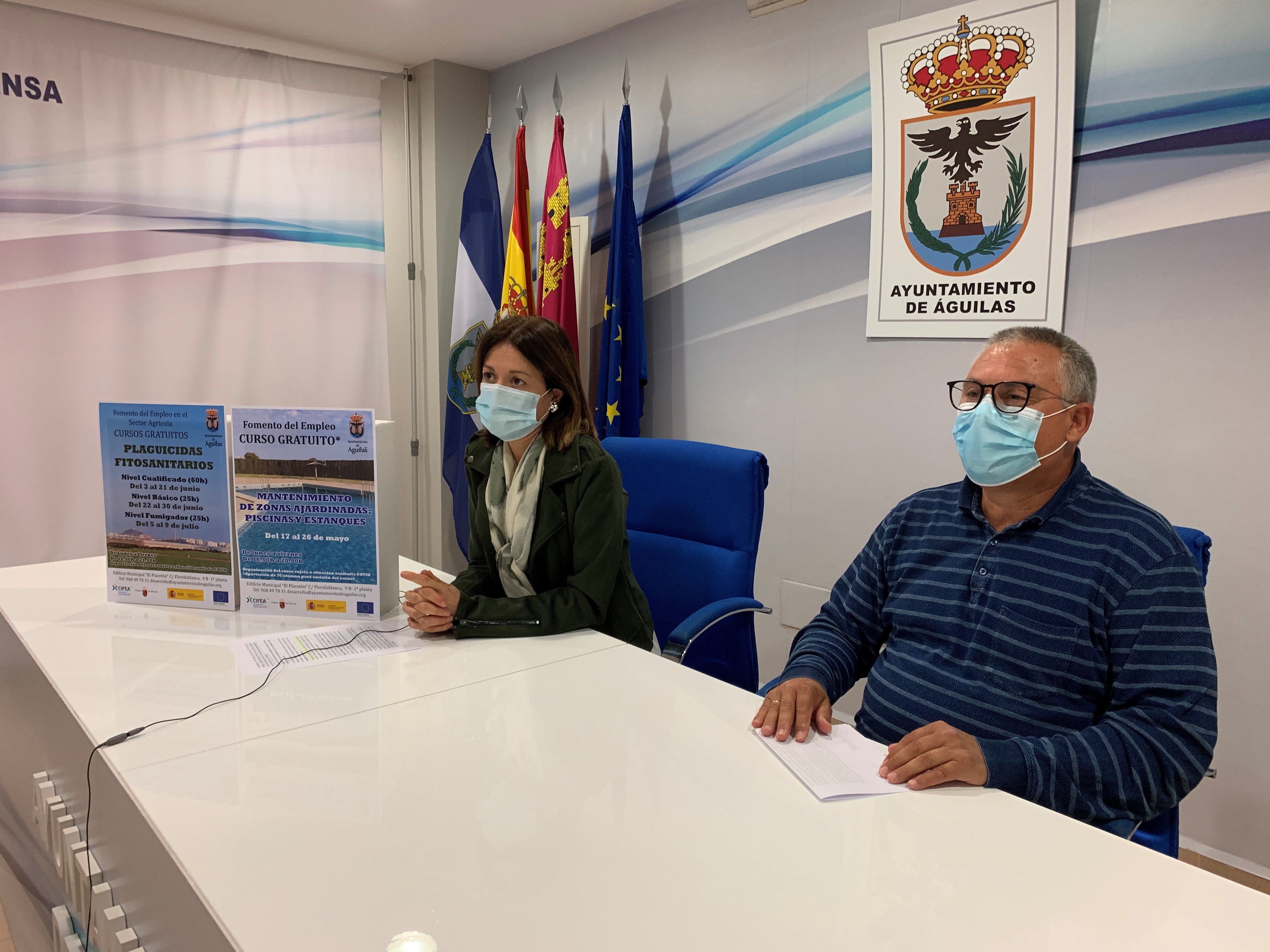 Abierto el plazo de inscripción de los cursos gratuitos “Mantenimiento de Zonas Ajardinadas: Piscinas y Estanques” y “Usuario Profesional de Productos Fitosanitarios”