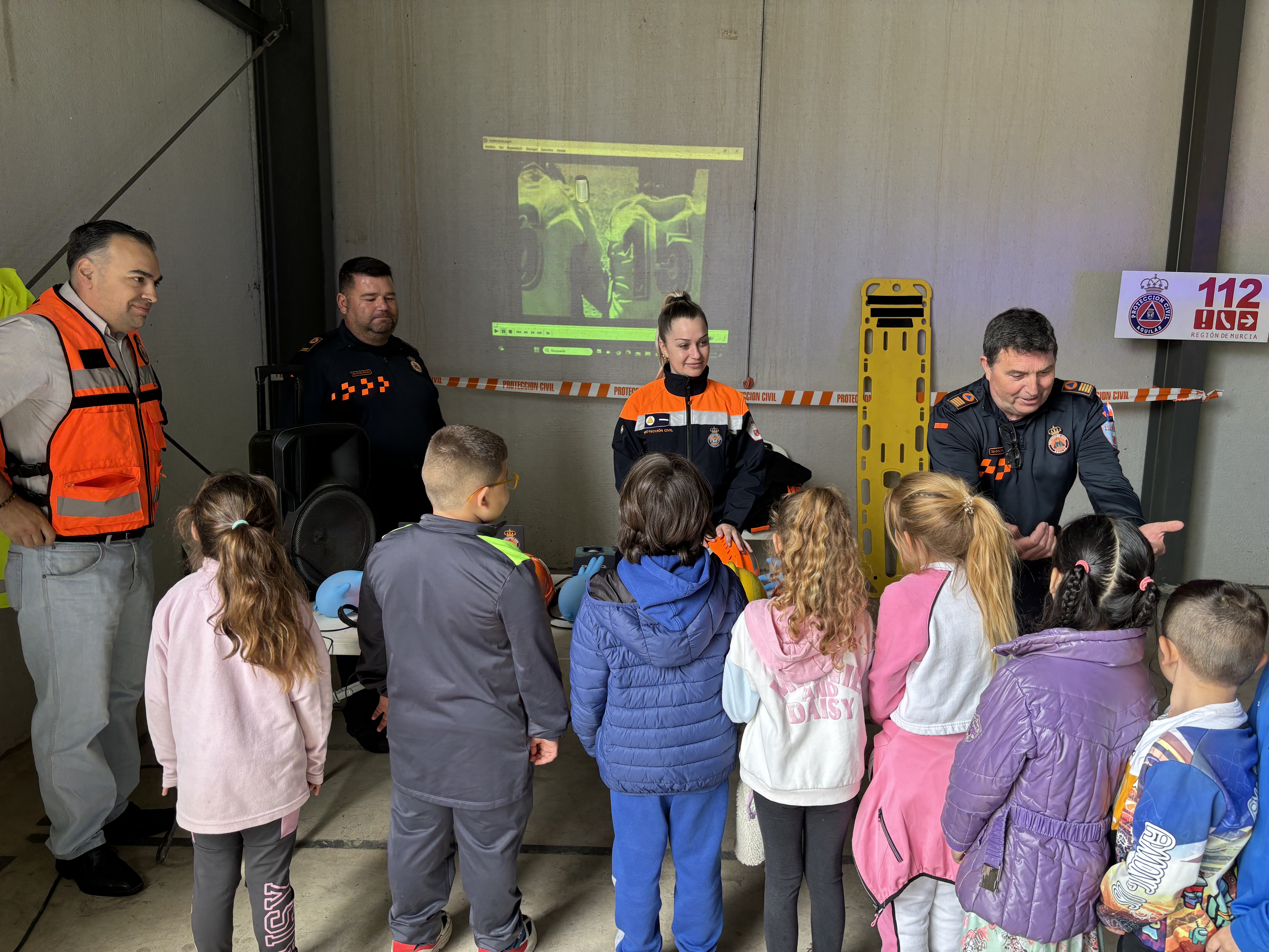 Los escolares aguileños participan en el Proyecto Cuidándote 