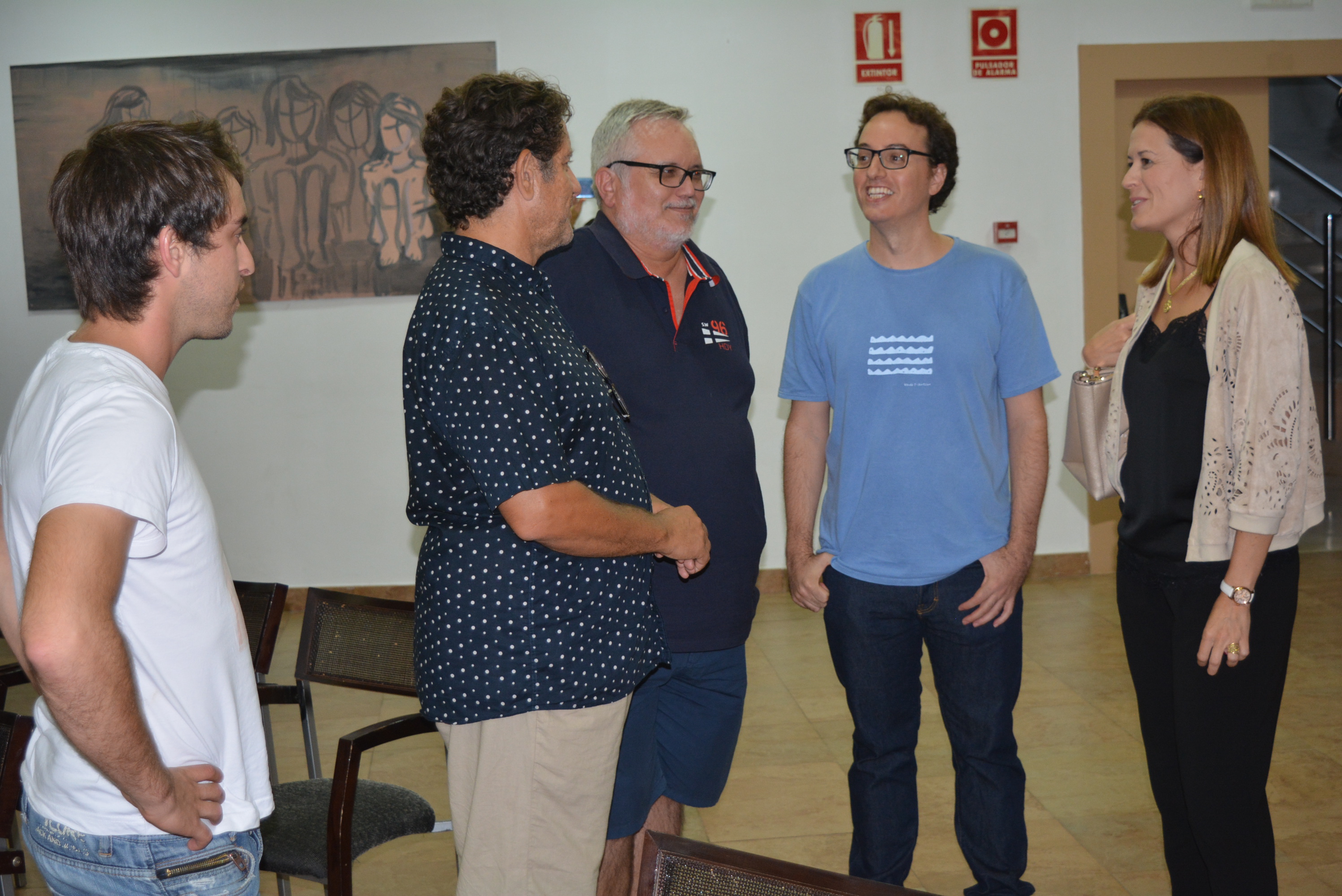 Águilas se convierte en el escenario de grabación del cortometraje Uno