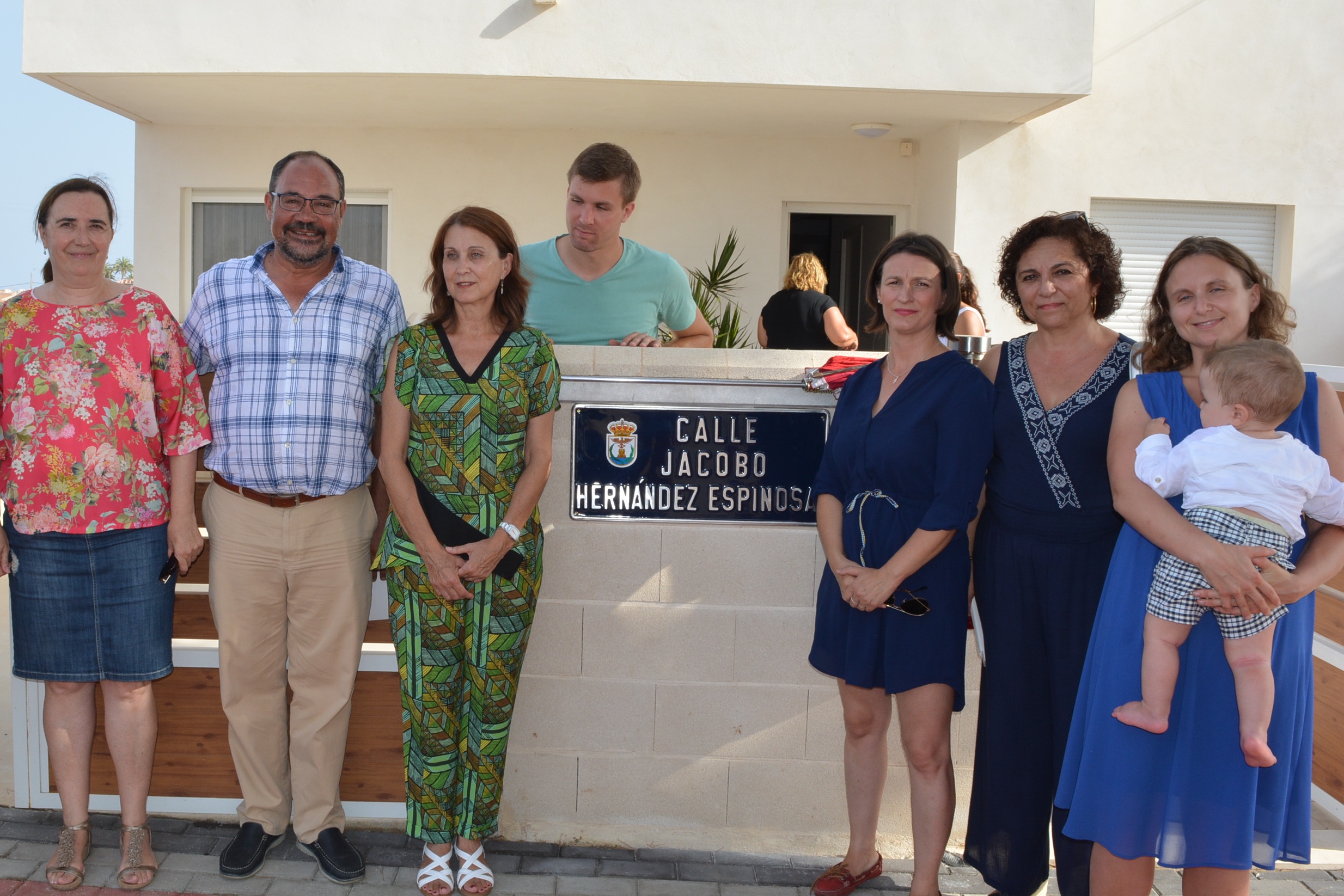 Jacobo Hernández Espinosa cuenta desde ayer con una calle en Águilas