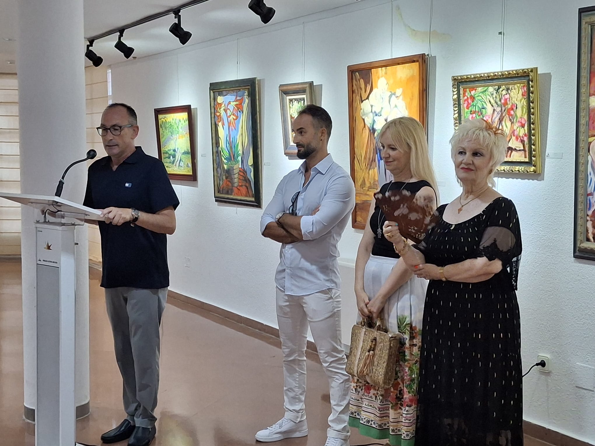 La Casa de Cultura acoge la exposición póstuma de Joaquín Martínez Olivares