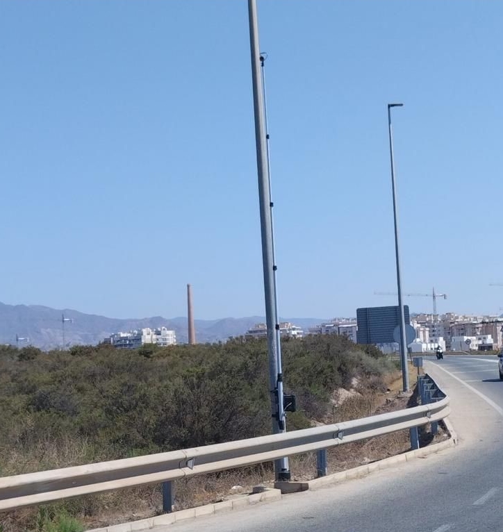 El Ministerio instala medidores de flujo de tráfico en distintos puntos de la localidad