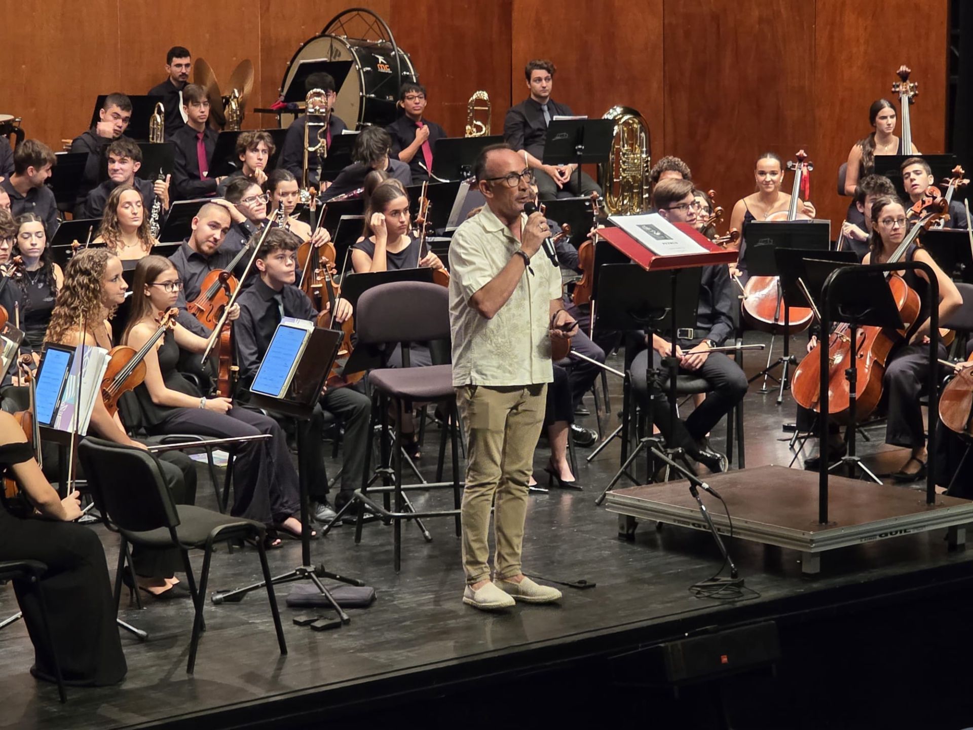 La Joven Orquesta Sinfónica valenciana protagoniza la segunda jornada del ciclo de orquestas jóvenes de Águilas