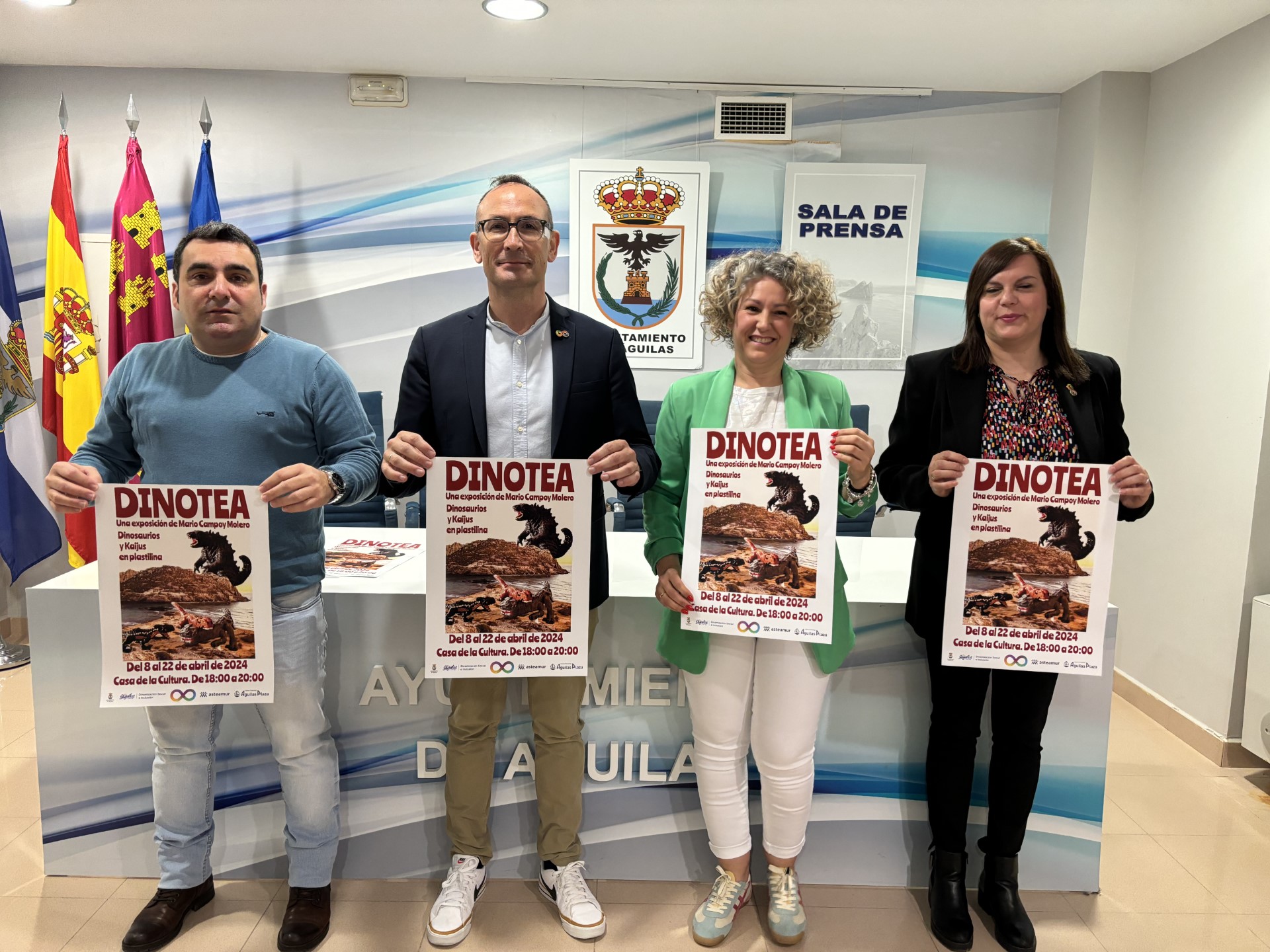 El próximo lunes se inaugura la exposición DinoTEA del joven Mario Campoy Molero 