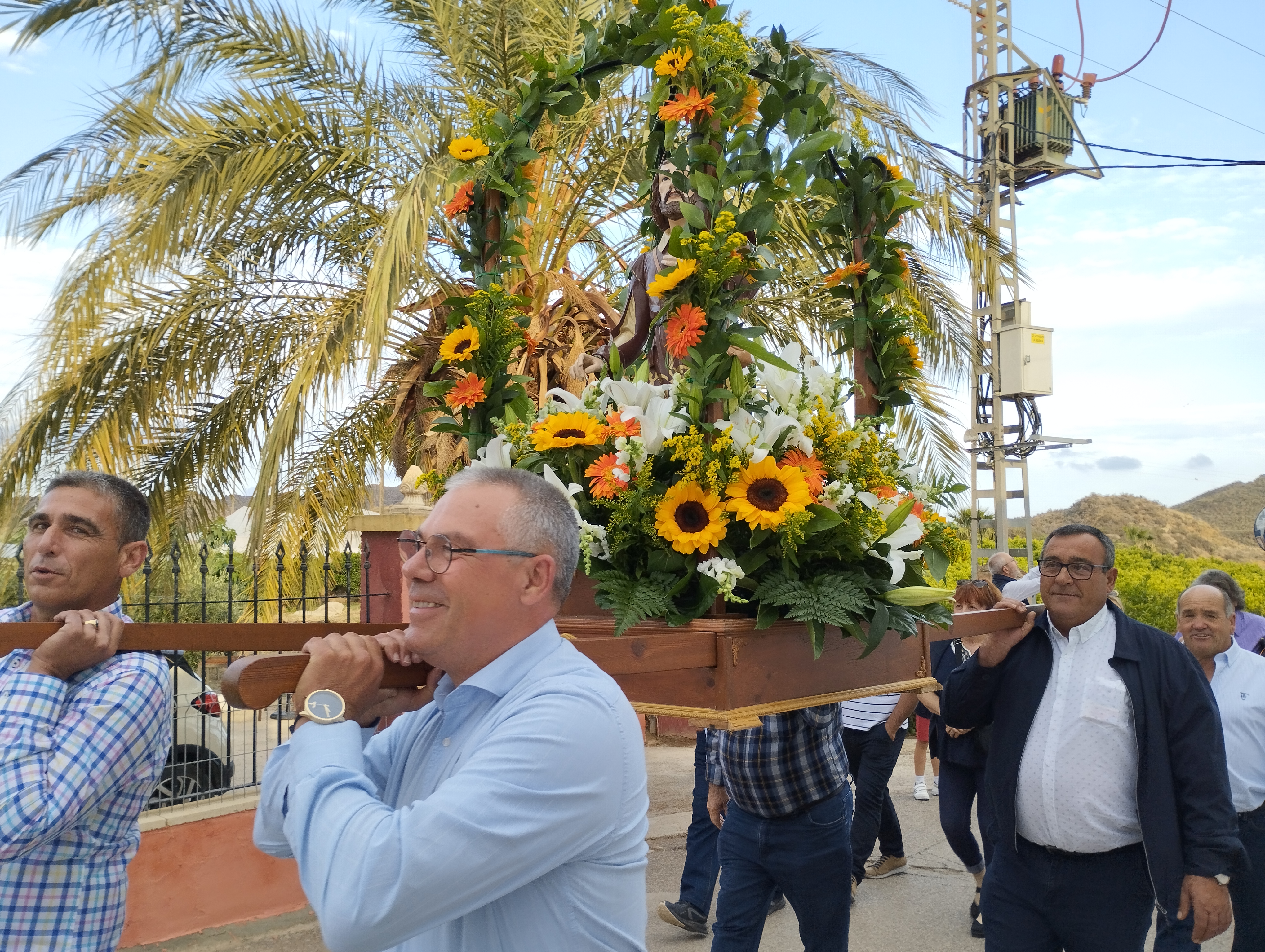 Multitudinaria participación en las fiestas de Los Arejos