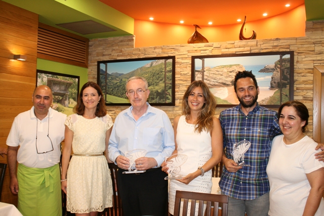 Entrega de galardones Bonito del Norte en las V Jornadas Gastronómicas de Casa Menéndez