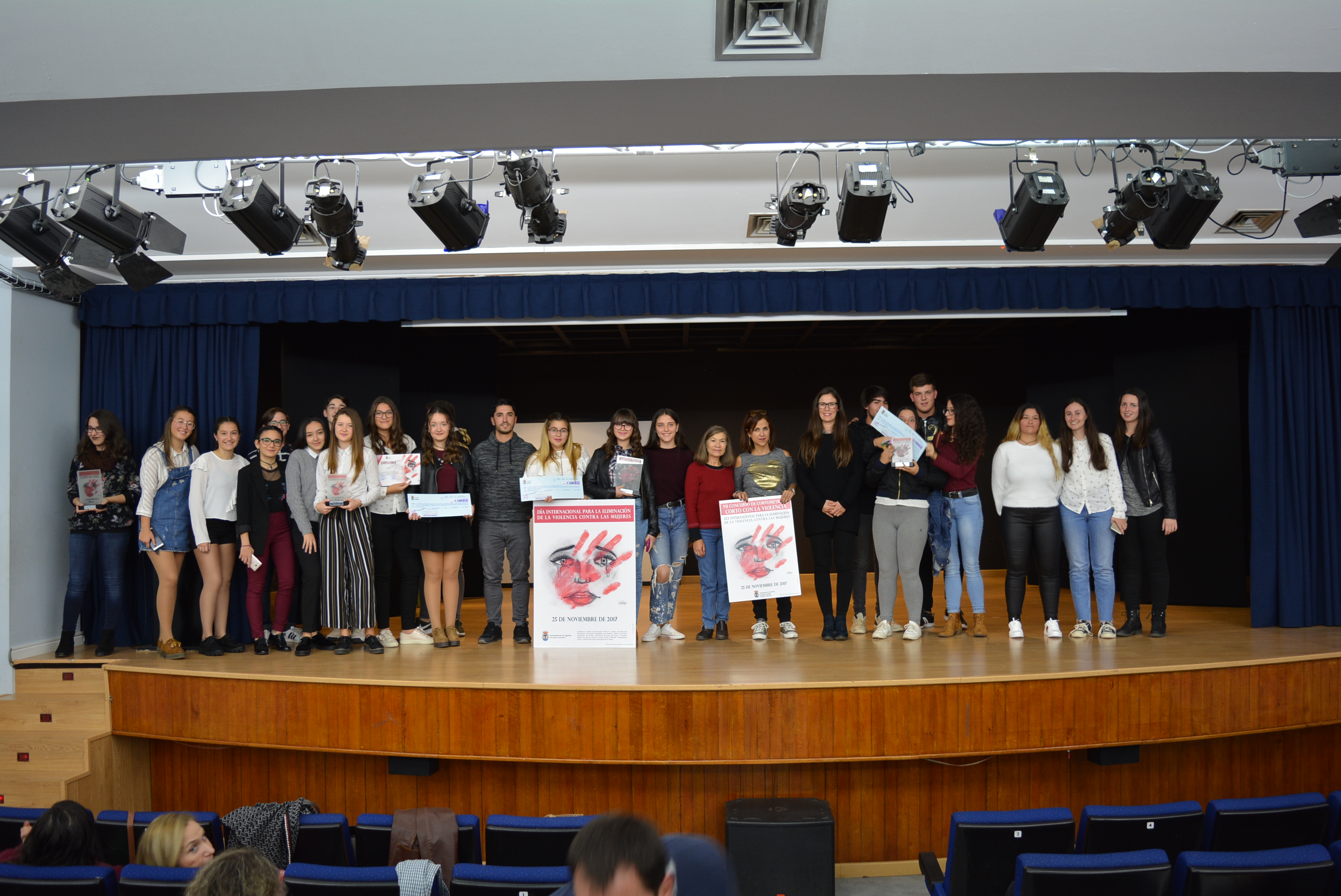La Casa de la Cultura acogió la entrega de premios de la VII Edición del Concurso “Corto con la violencia”