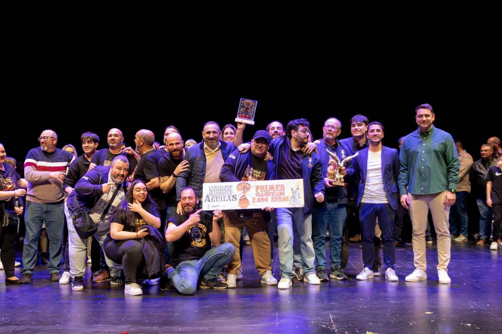 Gran éxito en la primera edición del Concurso Nacional de Chirigotas del Carnaval de Águilas 2026