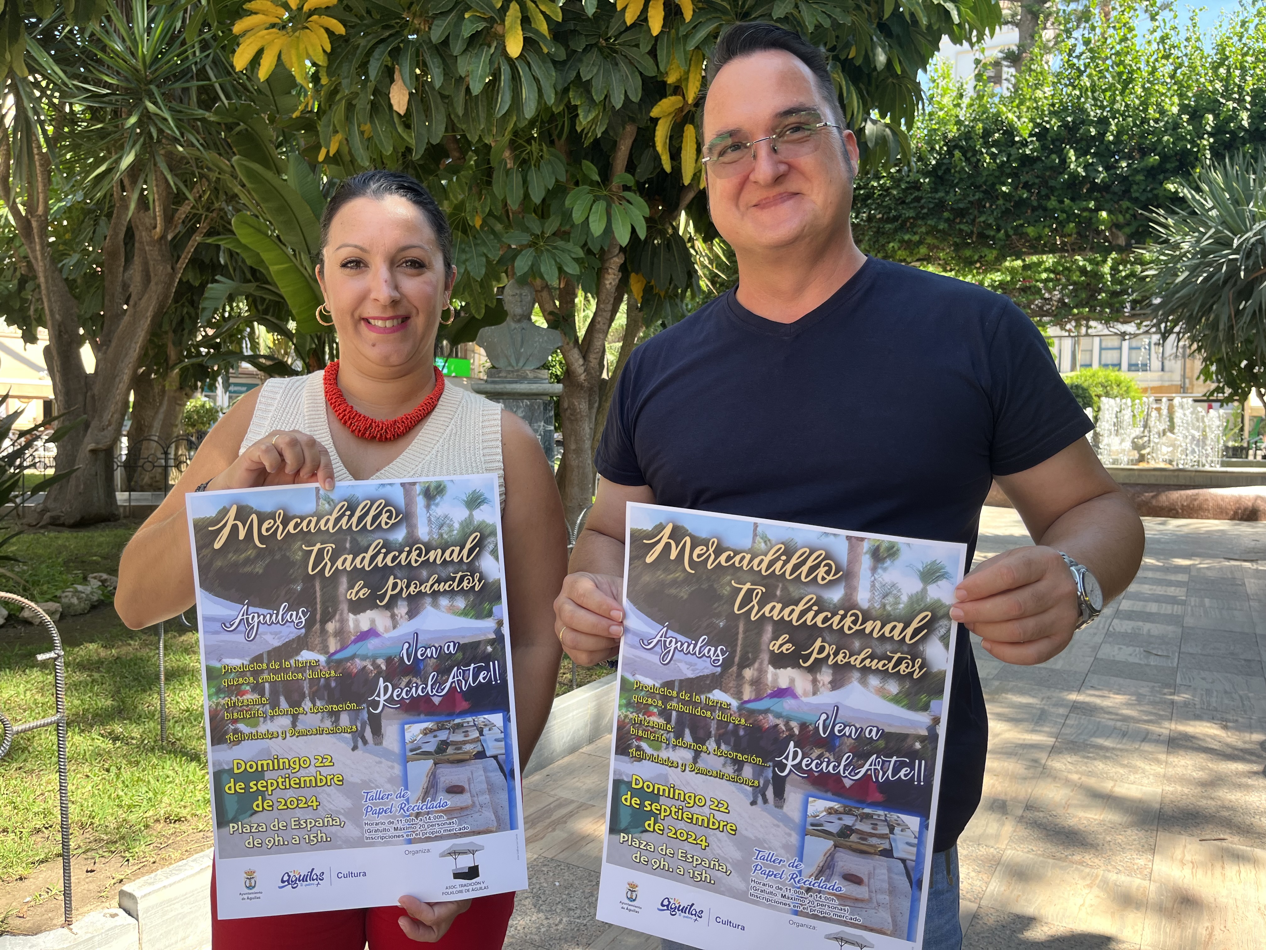 La próxima edición del Mercado Tradicional de Productor incluirá un taller de papel reciclado