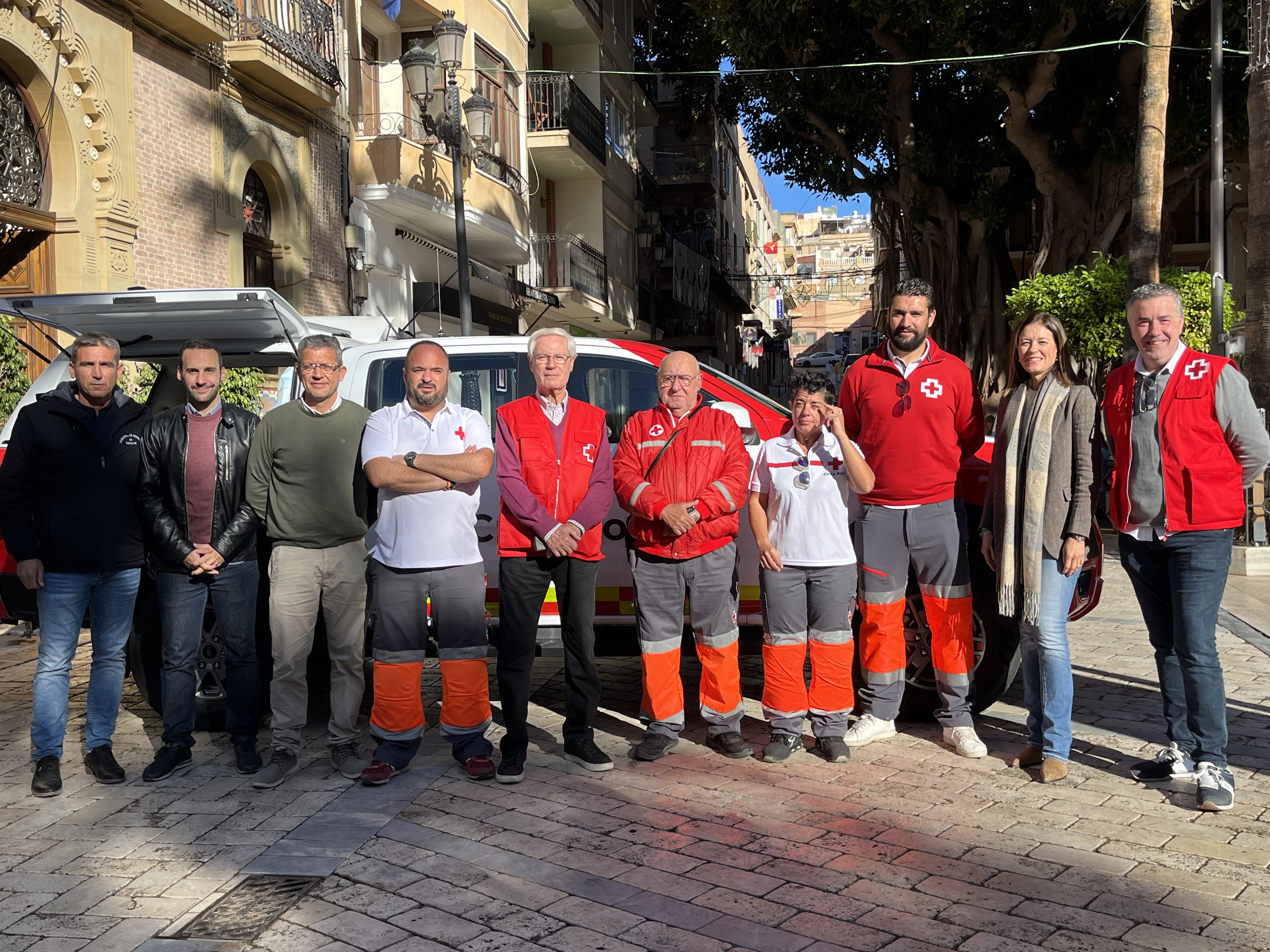 Cruz Roja Águilas cuenta con un nuevo vehículo de emergencias