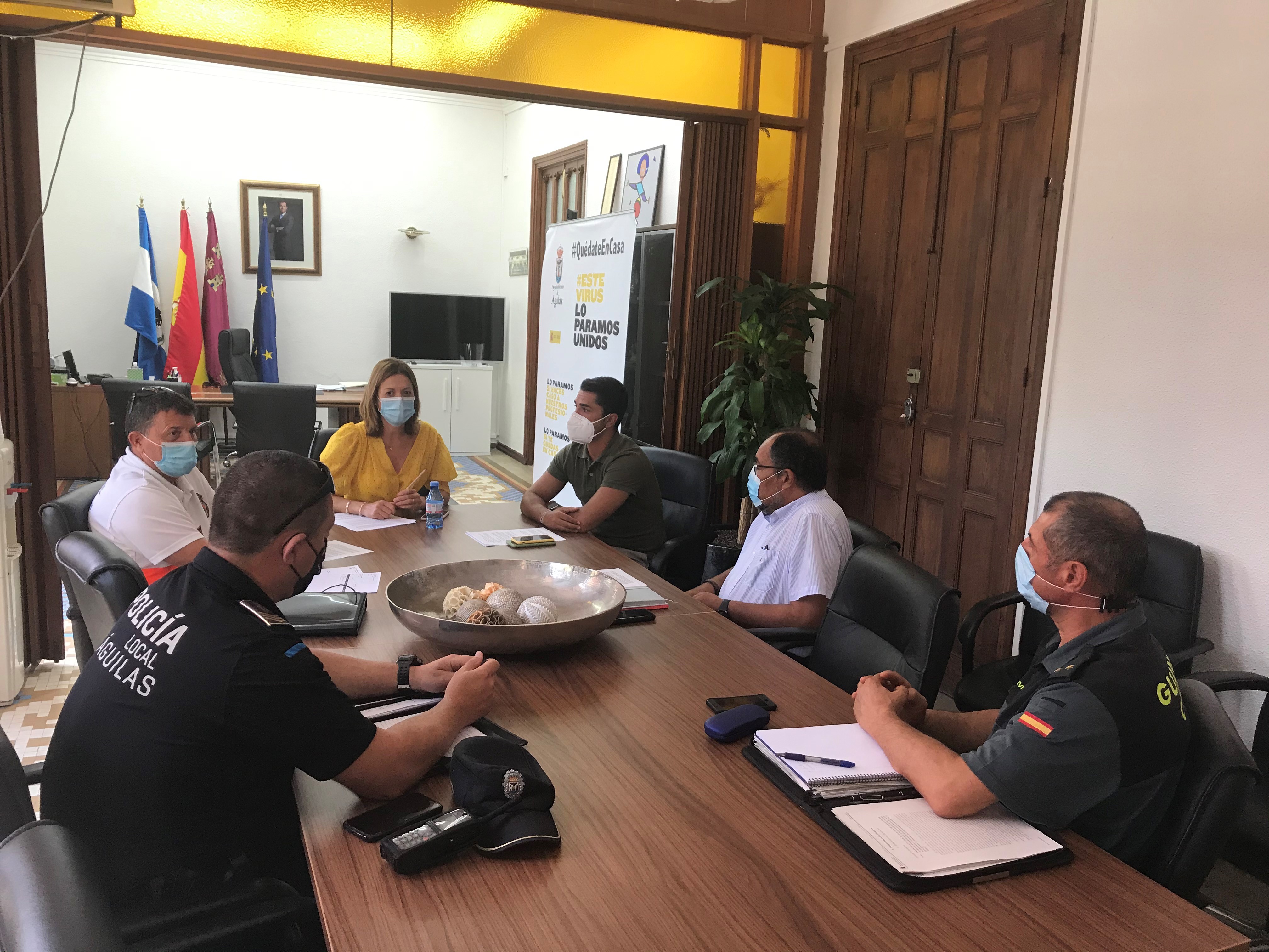 Aunque Águilas sigue sin registrar positivos por Covid-19, el Ayuntamiento se prepara para cualquier situación que pudiese producirse