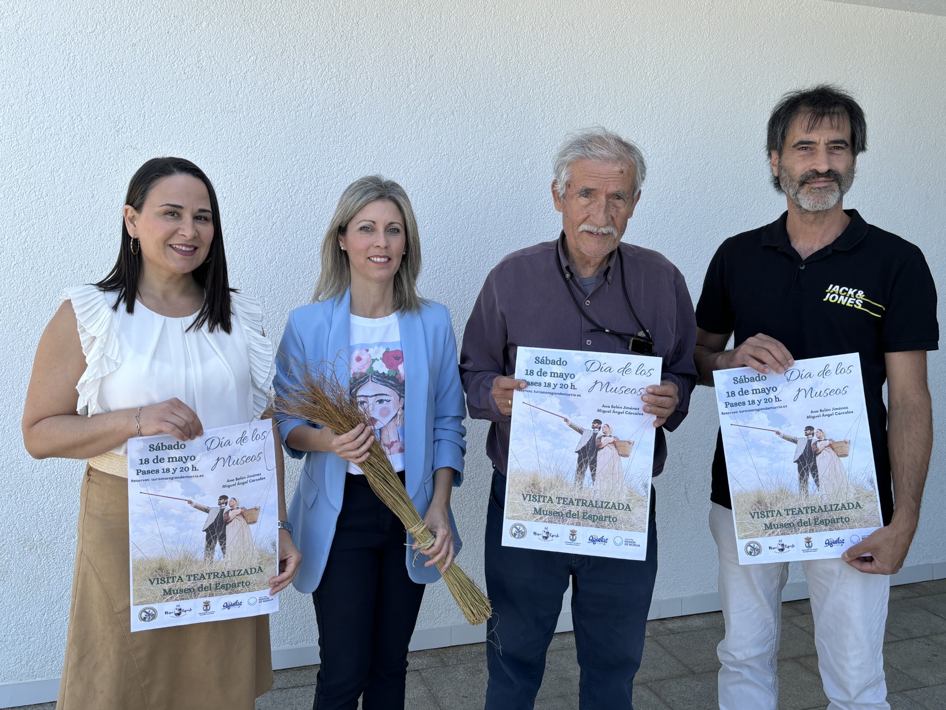 Águilas conmemora el Día de los Museos con una visita teatralizada al Museo del Esparto 