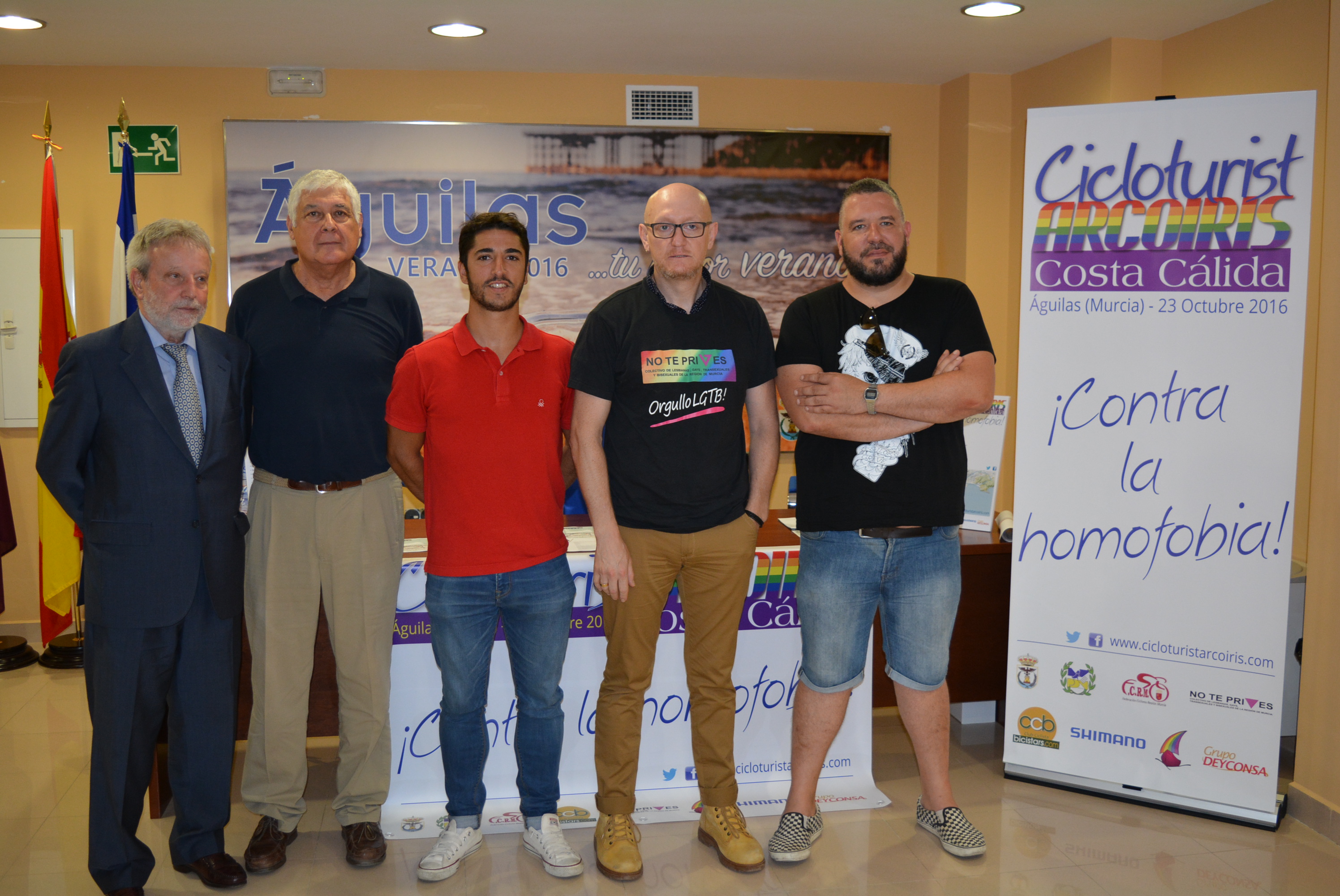 Águilas acogerá la I Cicloturistarcoiris Costa Cálida 