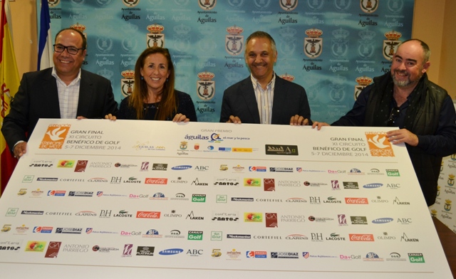 Águilas acoge a doscientas personas que asisten al XI Circuito Benéfico de Golf de la Fundación Síndrome de West 