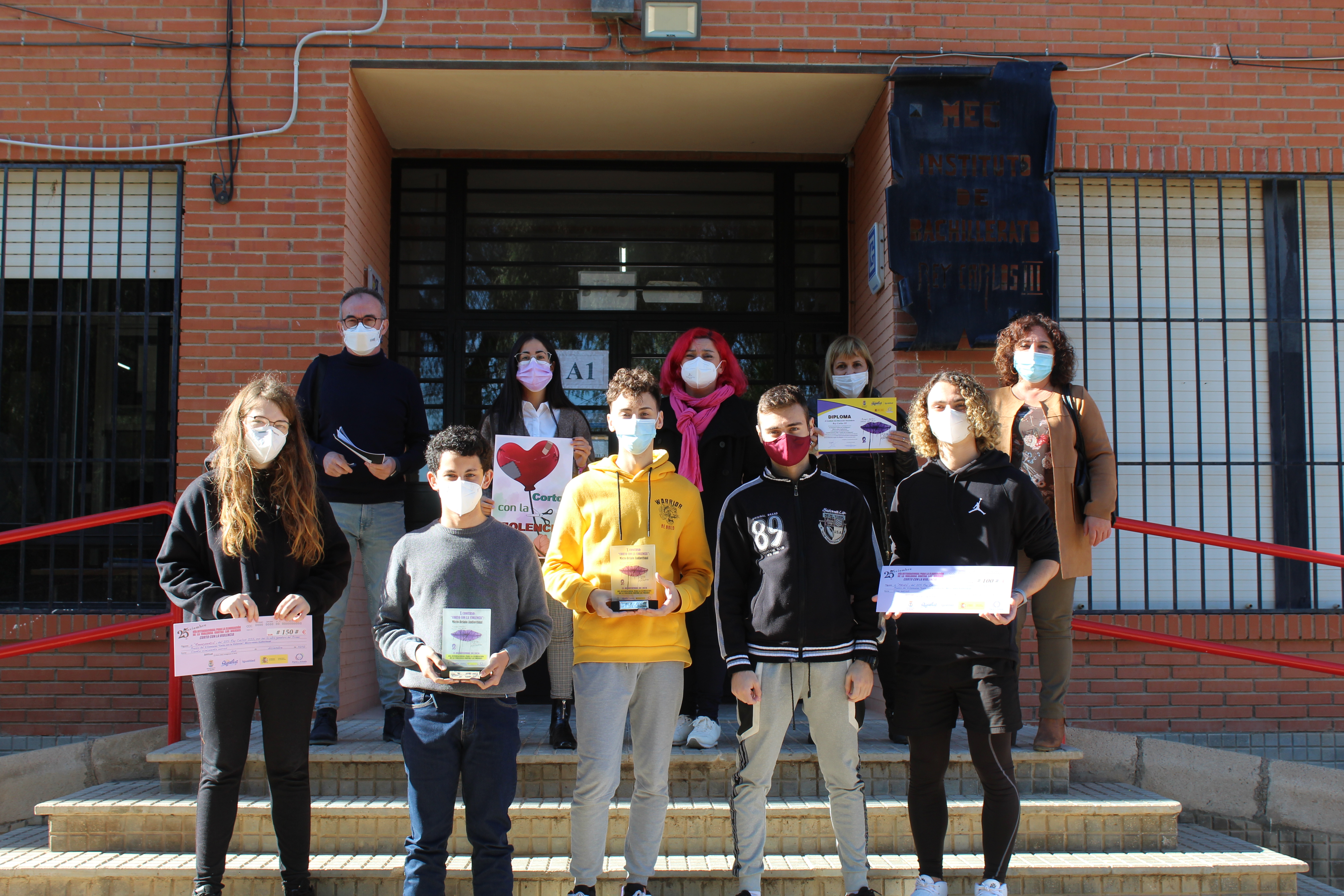 Reencuentro del IES Carlos III se convierte en la obra ganadora del X Concurso de Cortos contra la violencia de género