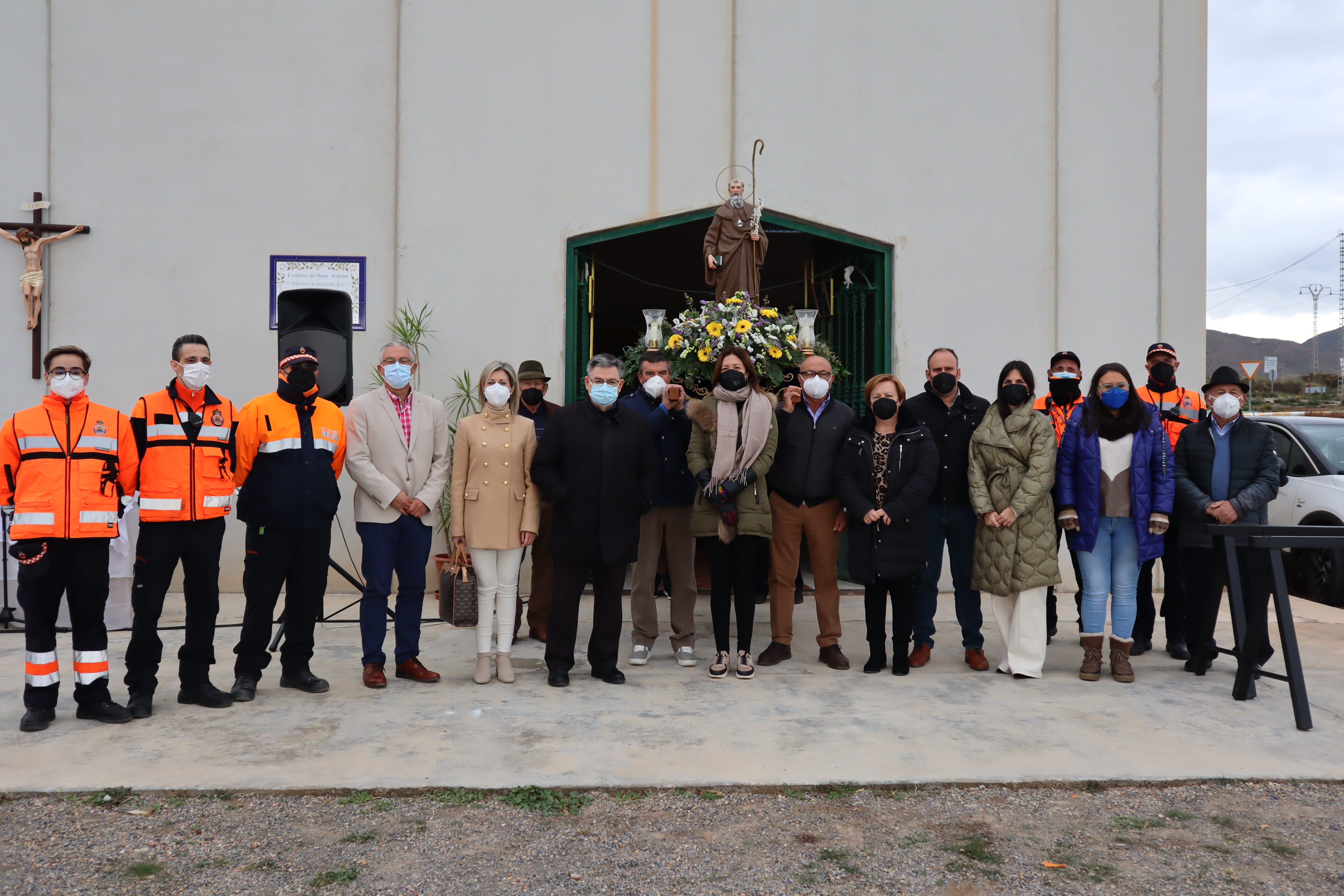 La pedanía de Tébar celebra sus fiestas en honor a San Antón Abad