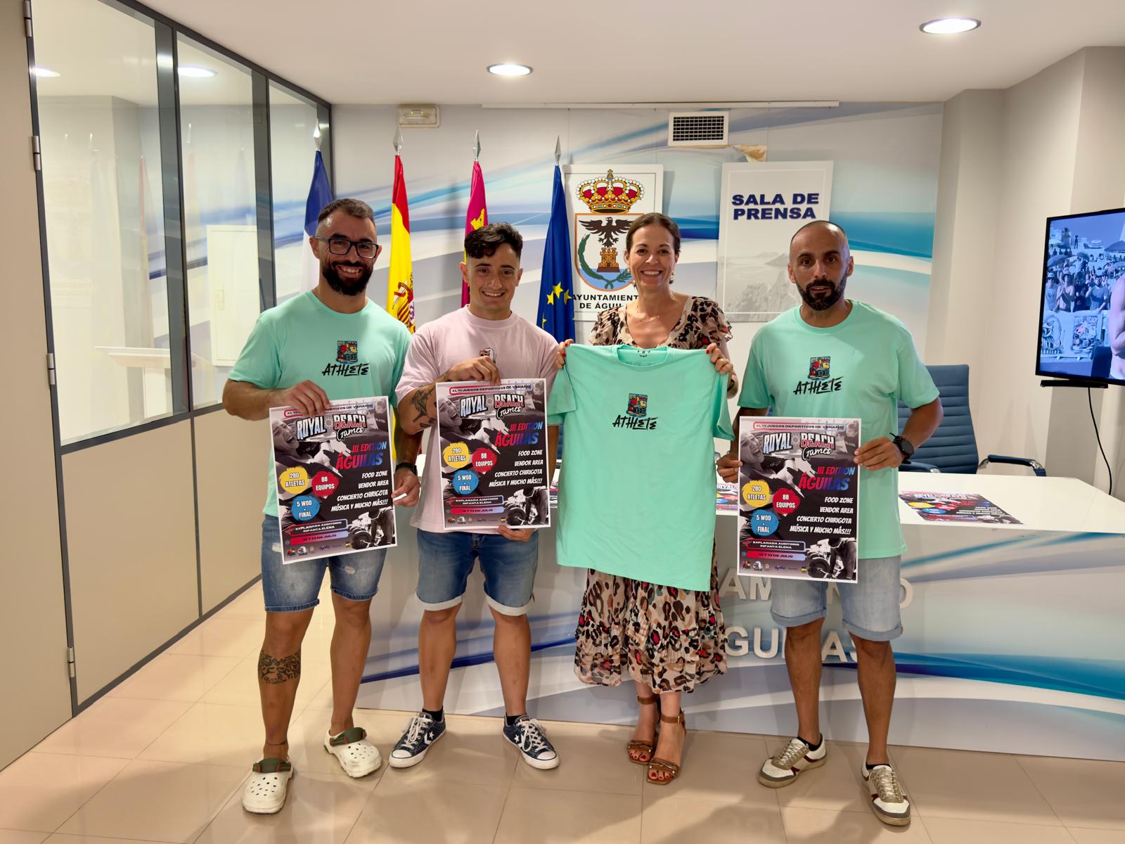 Águilas acoge la 3ª edición de los Royal Beach Games con récord de participación y una gran oferta deportiva y de ocio