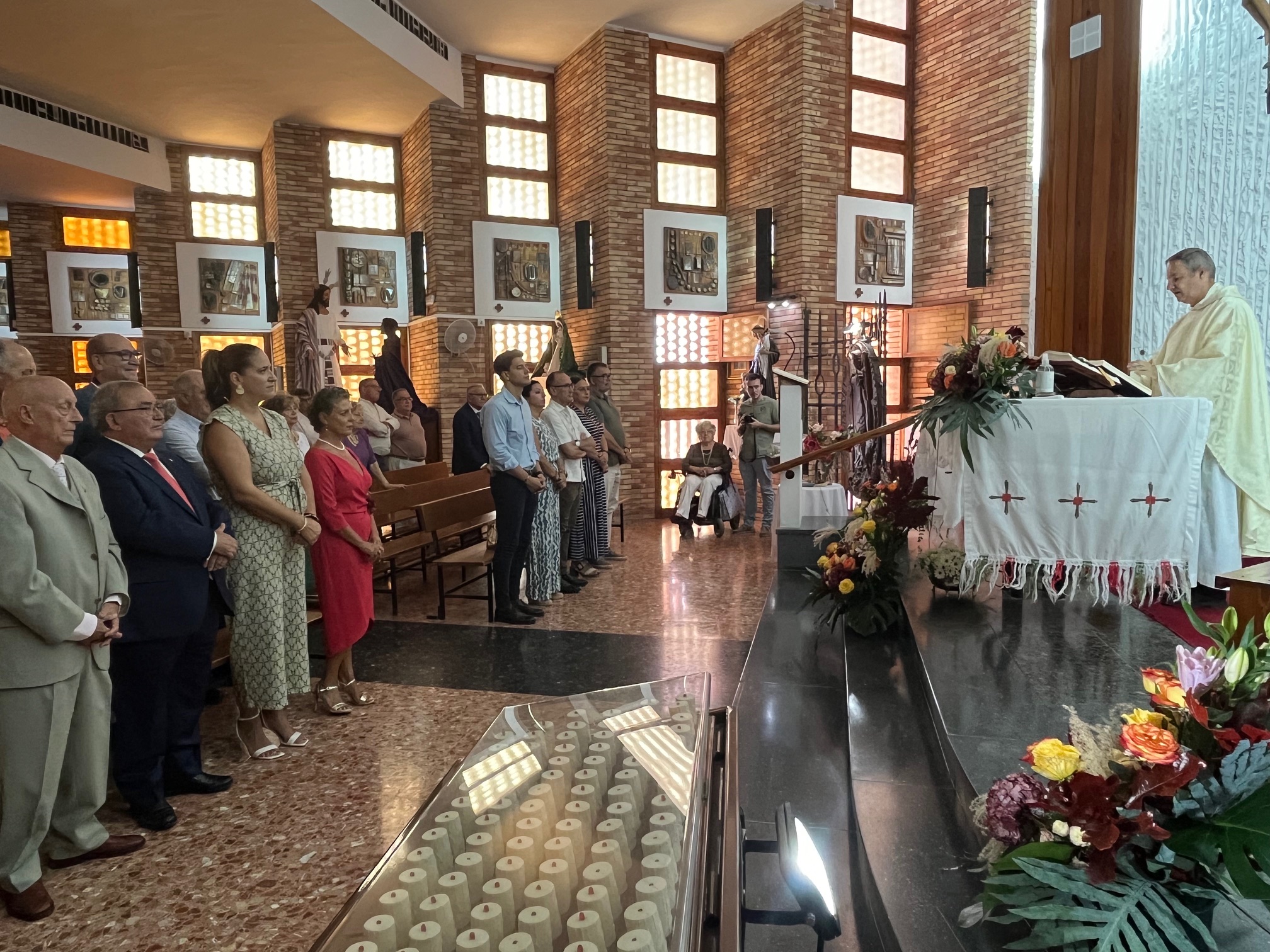 La Residencia de Pensionistas Ferroviarios celebra el día de su patrón