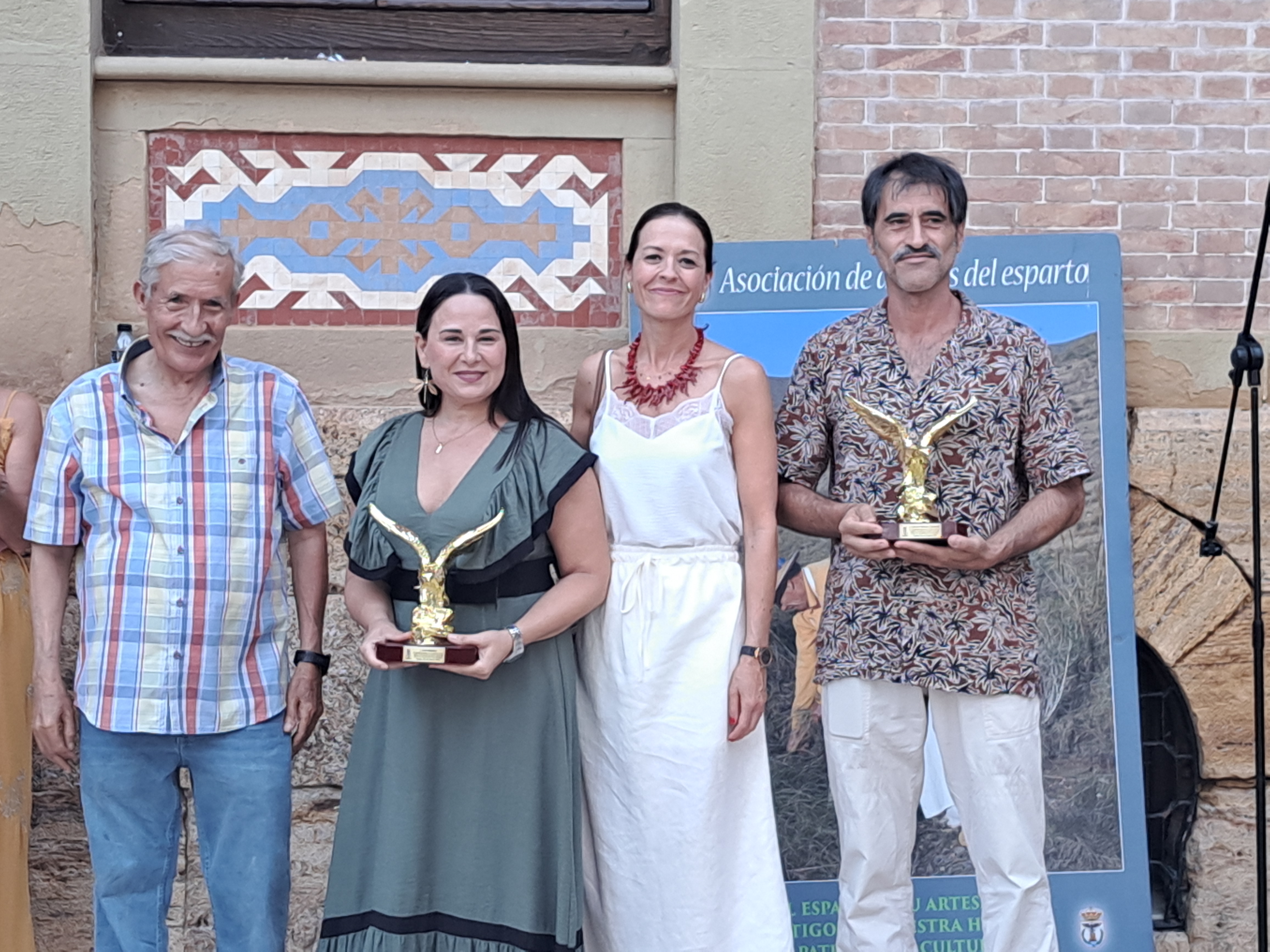 La plaza de España acoge la Fiesta del Esparto