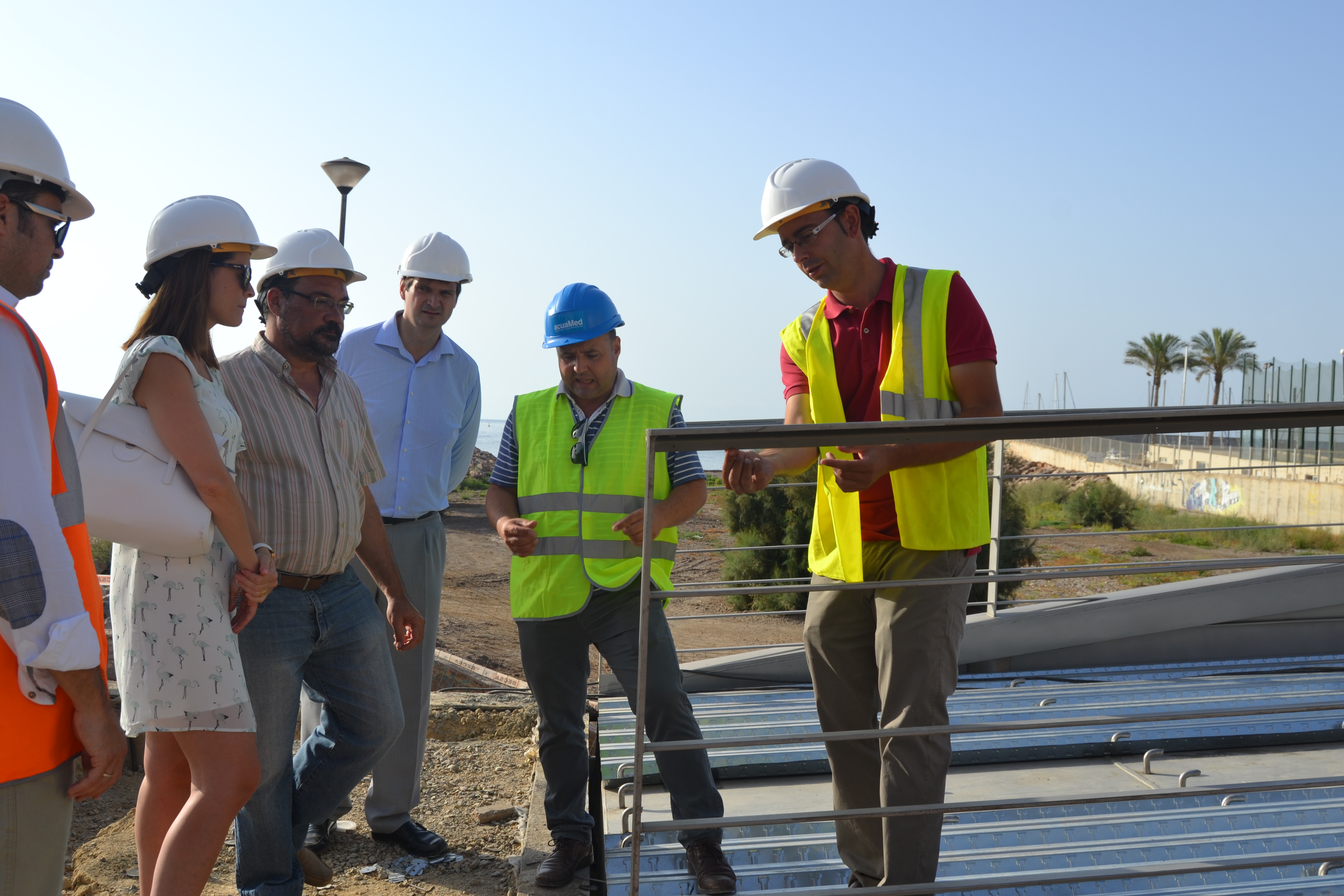 El puente sobre la rambla de El Cañarete es el primero en España en usar acero tipo dúplex para su construcción