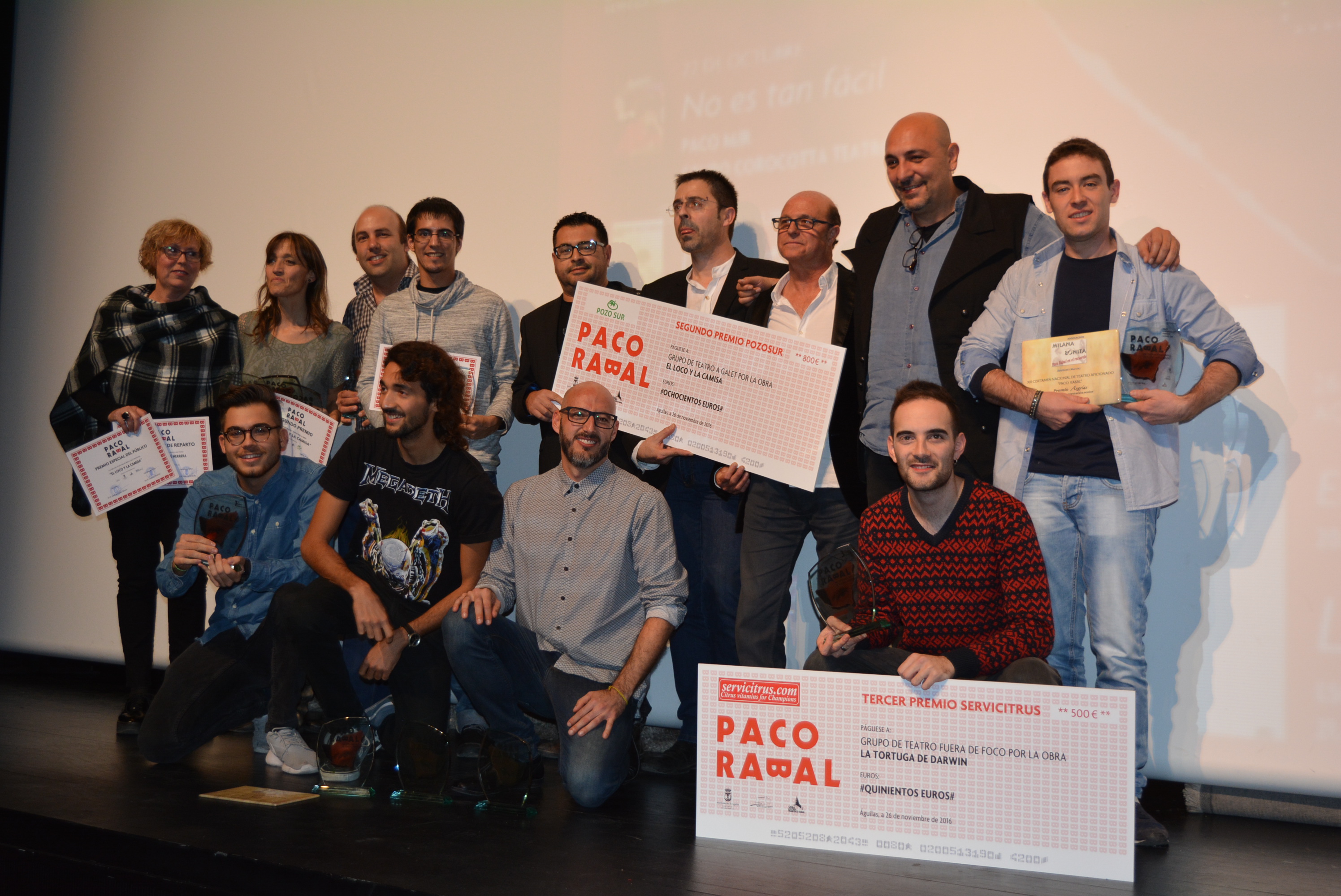 La Marea se convierte en la gran triunfadora del Paco Rabal