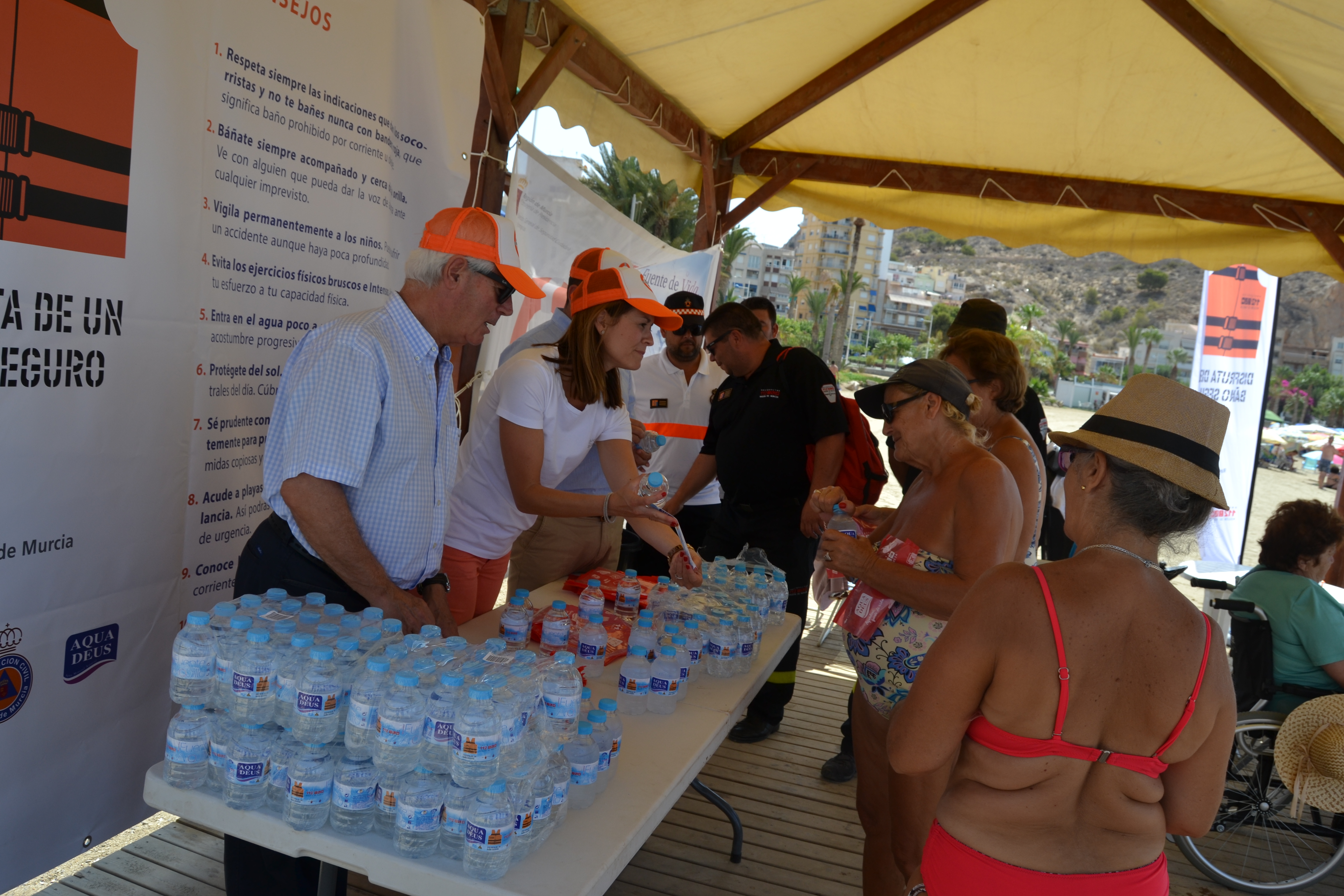 La alcaldesa resalta el magnifico trabajo del personal adscrito al Plan Copla