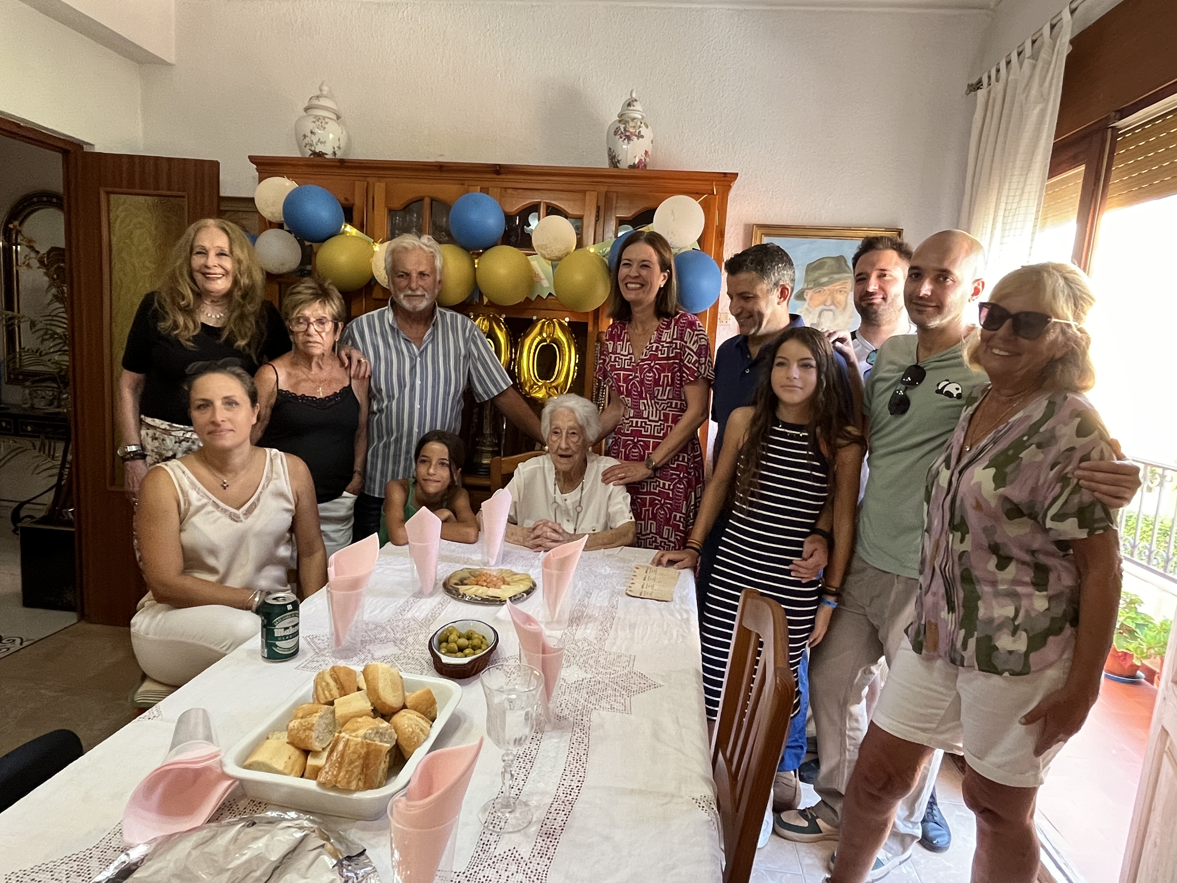 María Milagros Martínez Luengo cumple 100 años