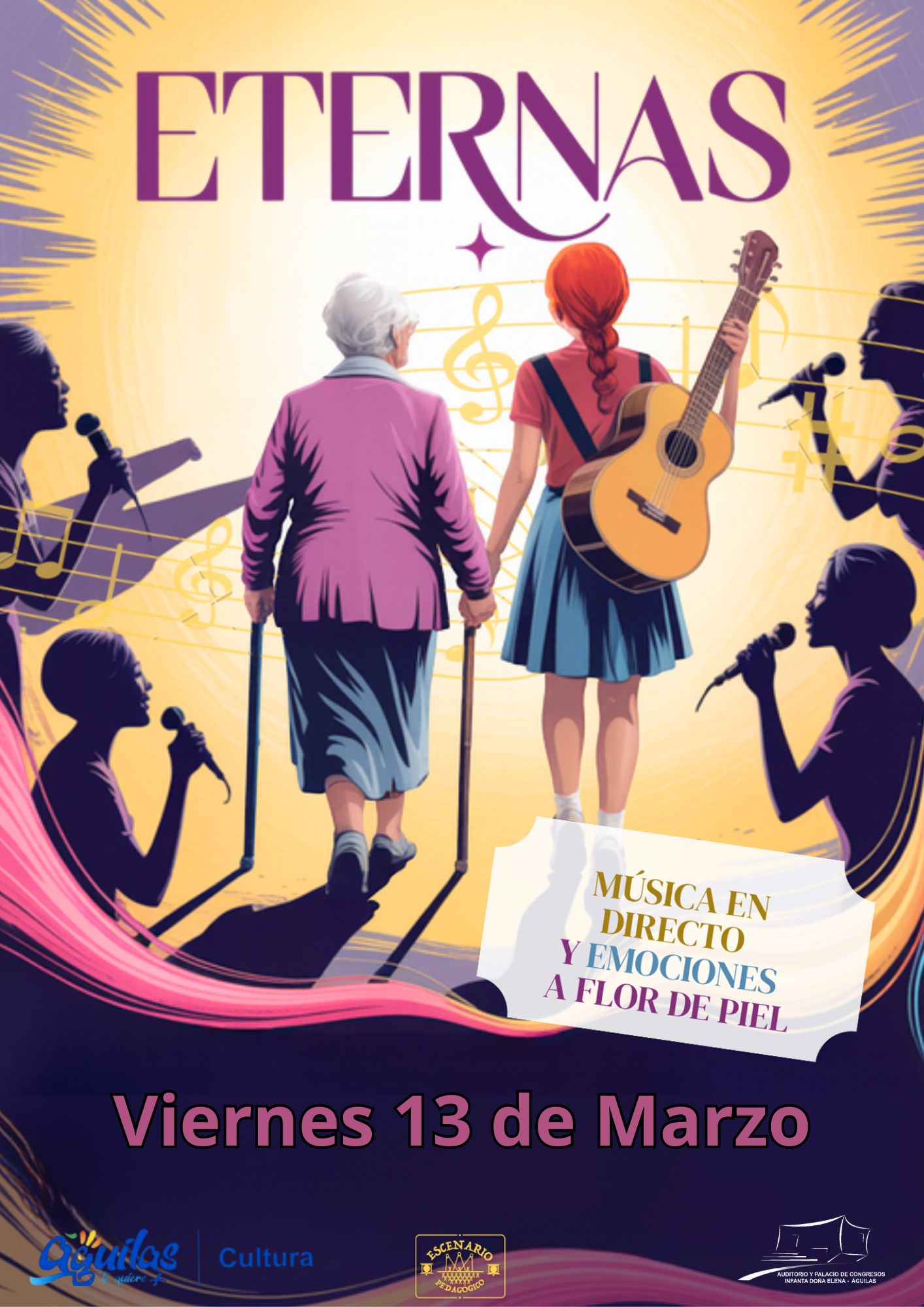 El Auditorio acogerá el lunes “Eternas. Las mujeres en la música”